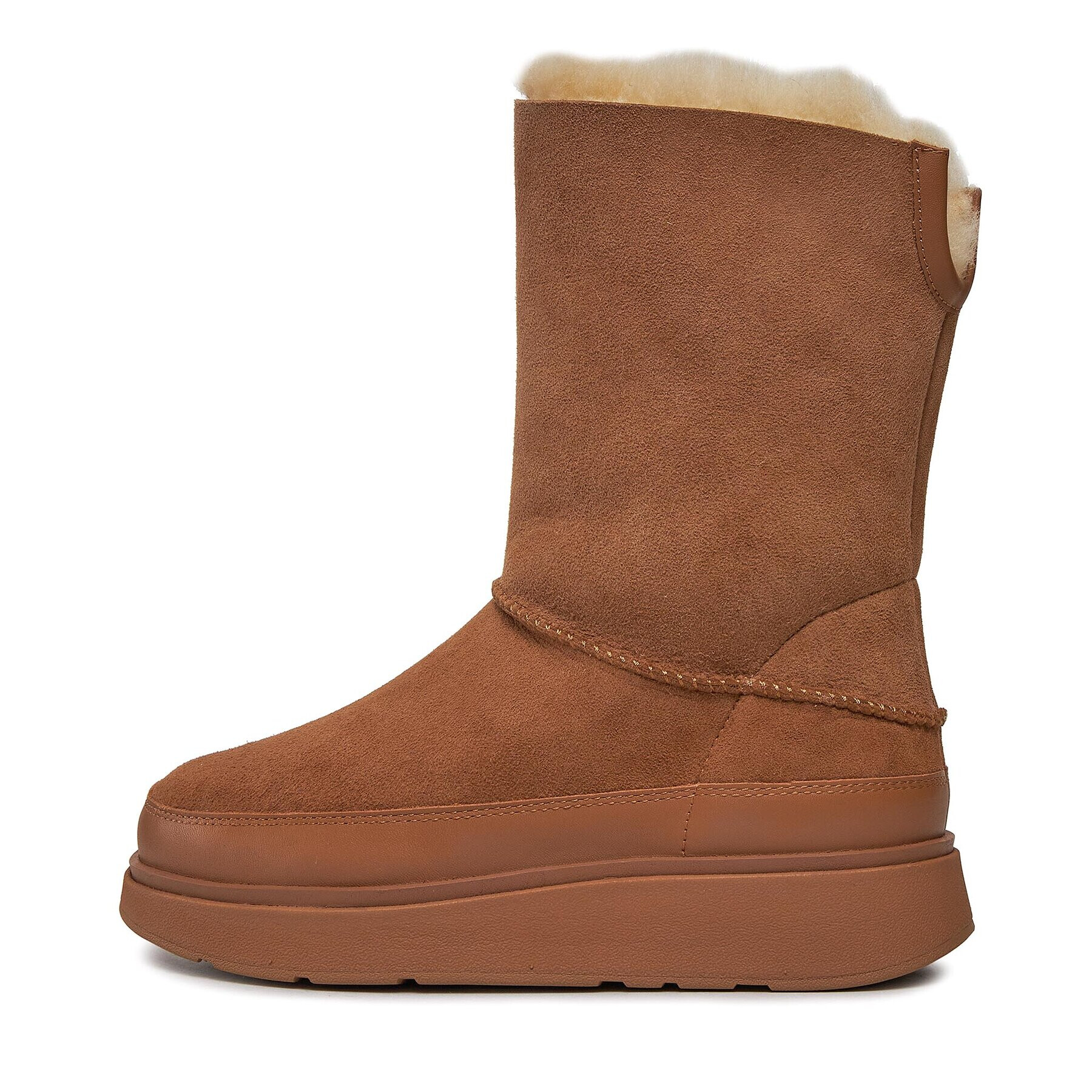 FitFlop Boty Gen-Ff Shearling GO9-A69 Hnědá - Pepit.cz