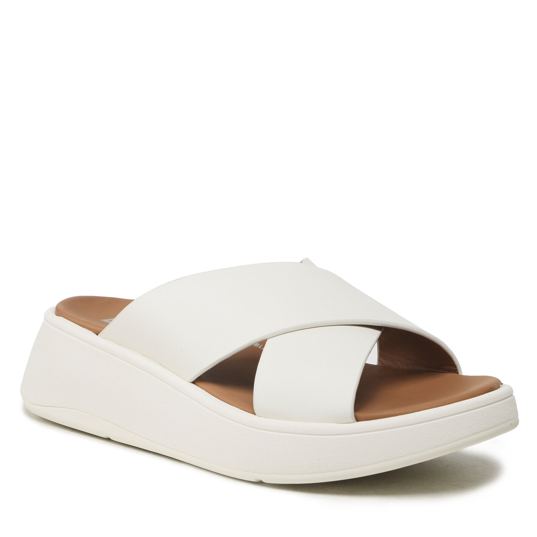 FitFlop Nazouváky F-MODE FW5-477 Bílá - Pepit.cz