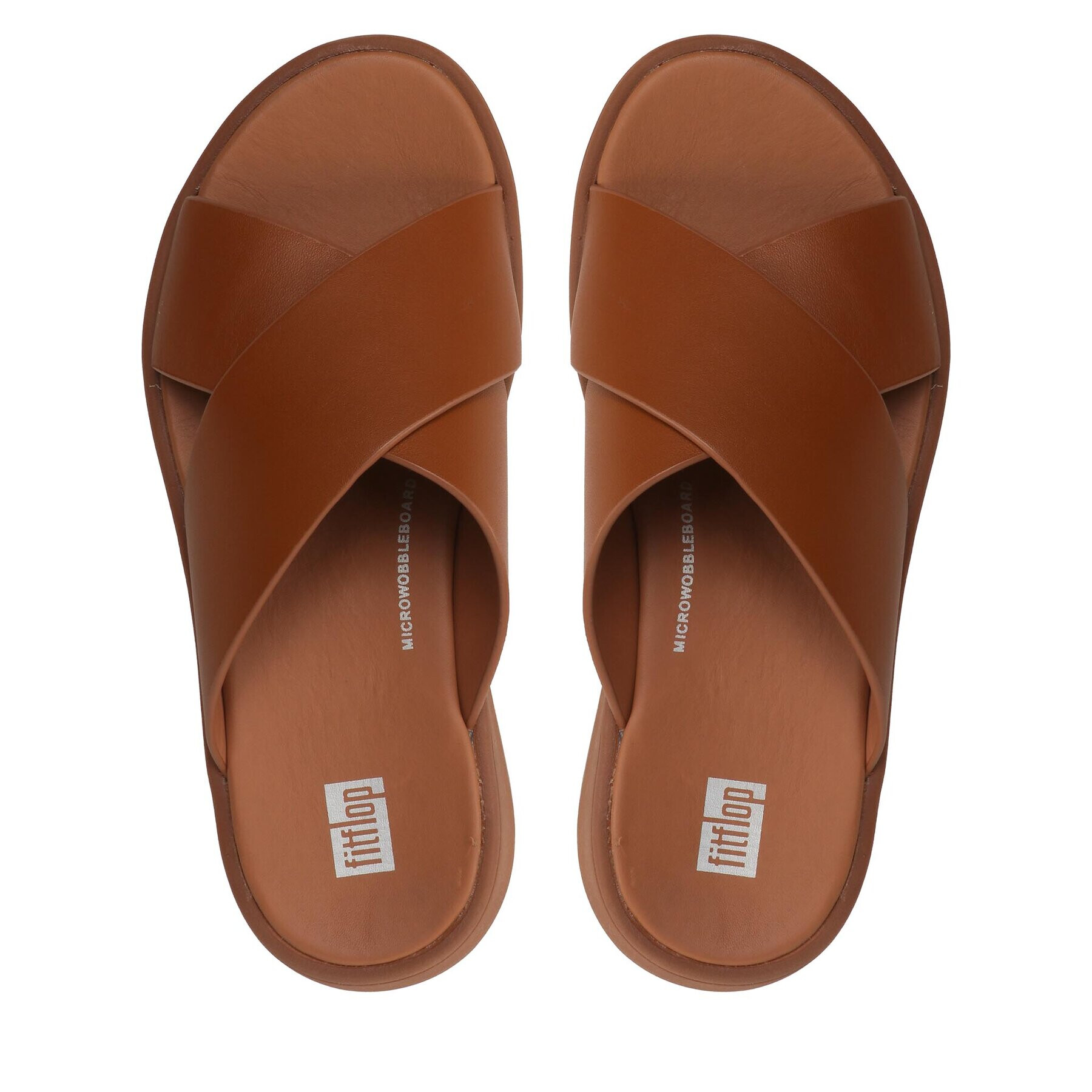 FitFlop Nazouváky F-MODE FW5-592 Hnědá - Pepit.cz