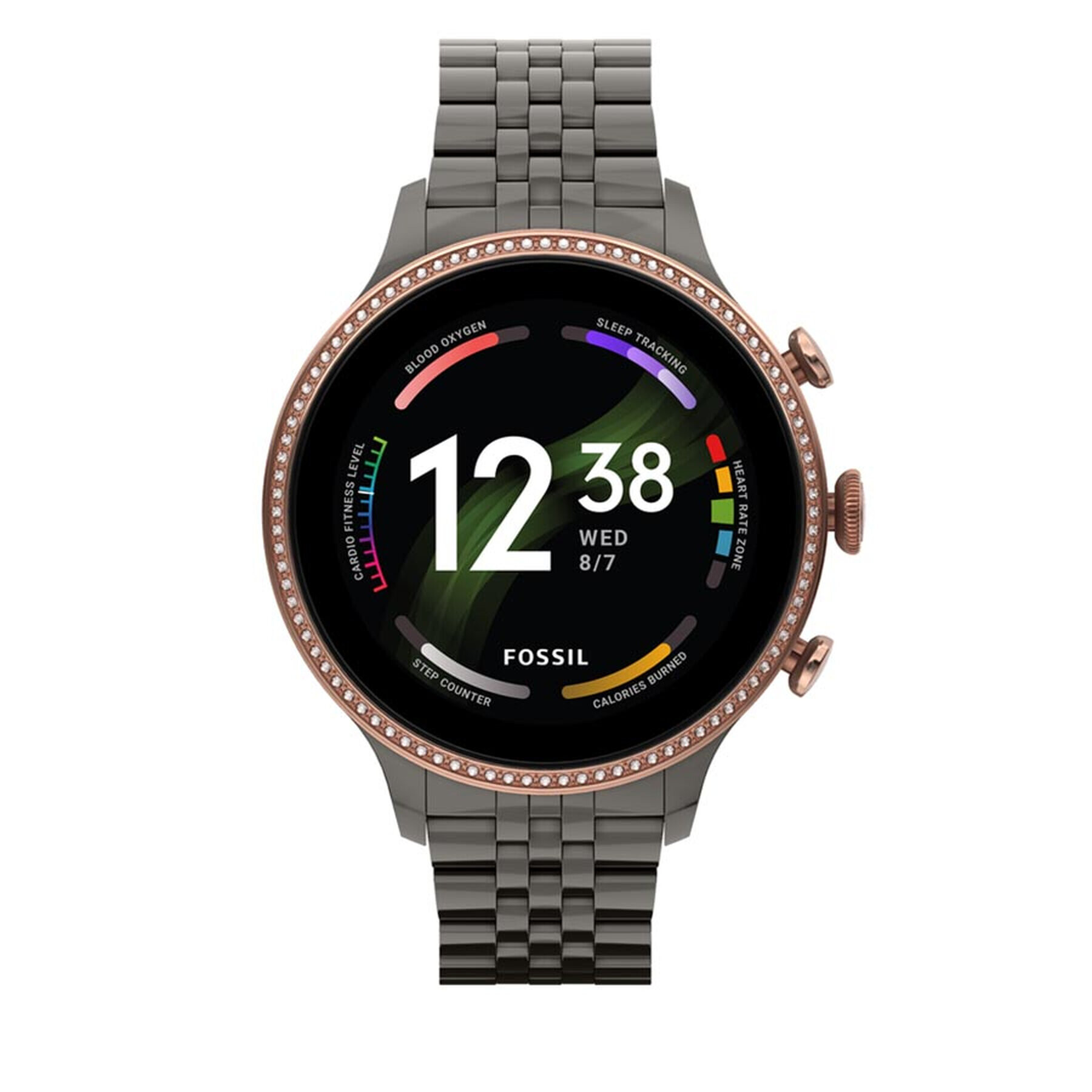 Fossil Chytré hodinky Gen 6 FTW6078 Šedá - Pepit.cz