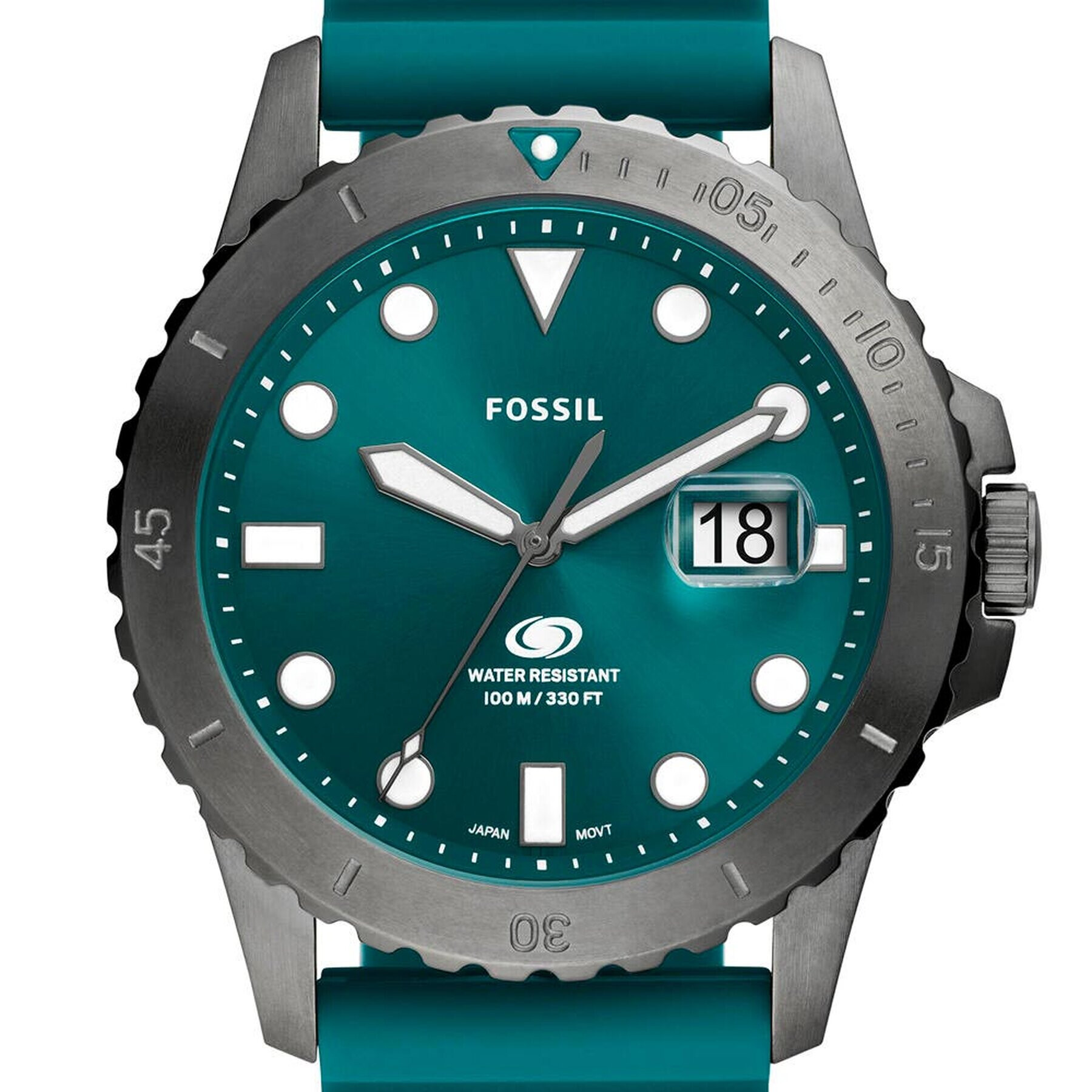 Fossil Hodinky Blue FS5995 Tyrkysová - Pepit.cz