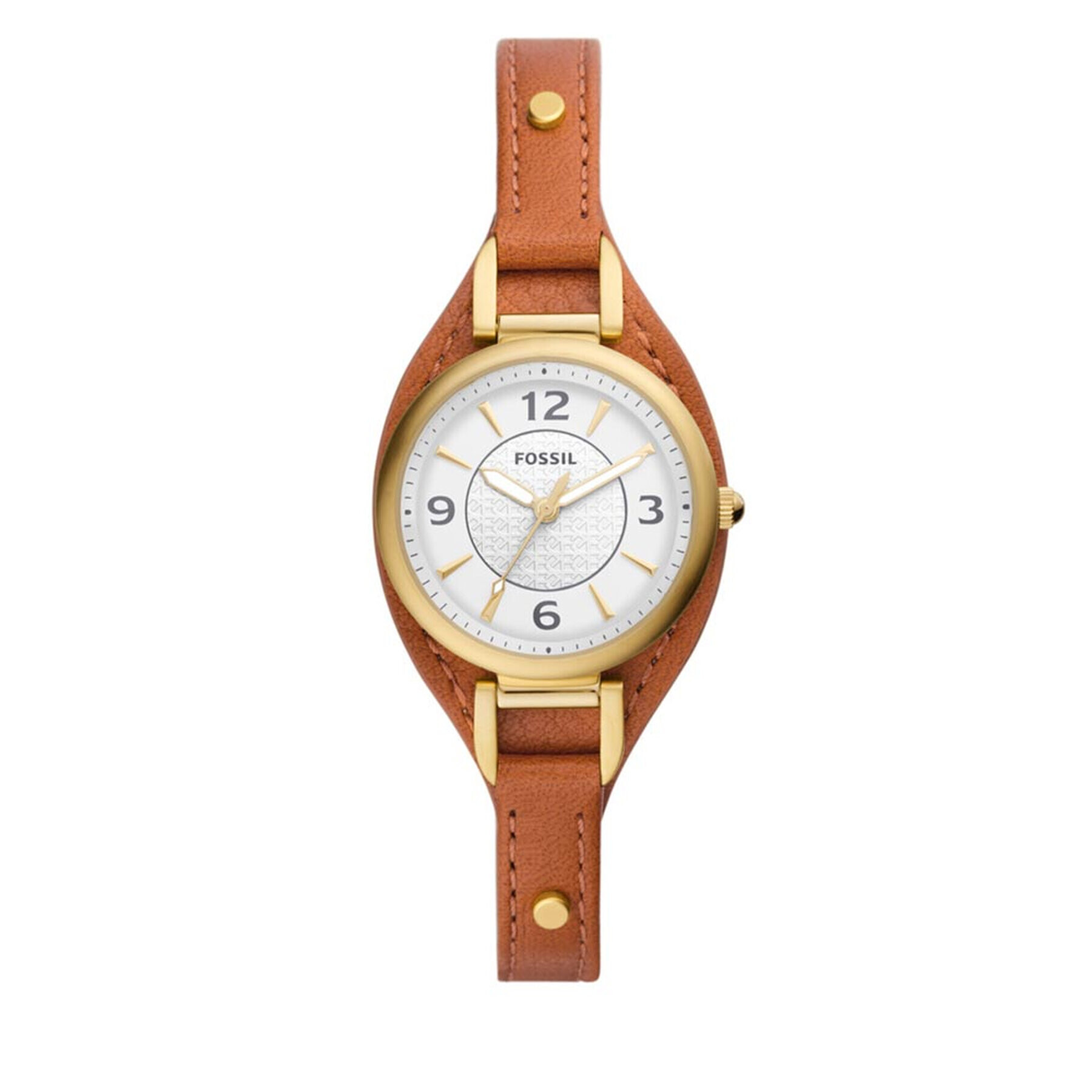 Fossil Hodinky Carlie Mini ES5215 Hnědá - Pepit.cz