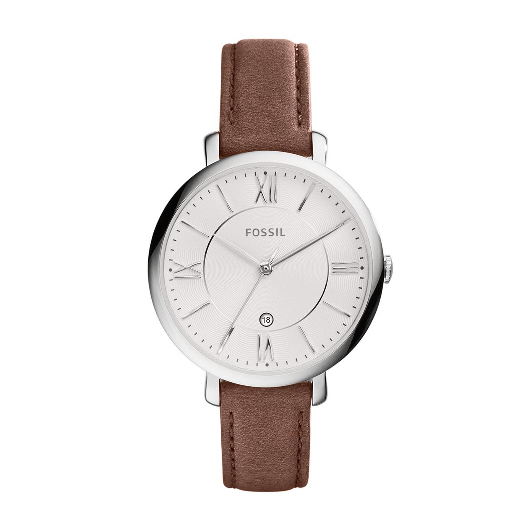 Fossil Hodinky Jacqueline ES3708 Hnědá - Pepit.cz