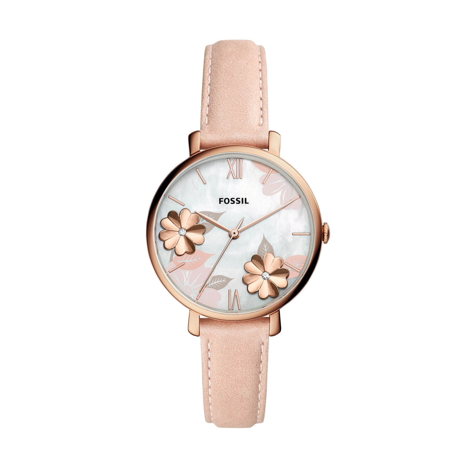 Fossil Hodinky Jacqueline ES4671 Růžová - Pepit.cz