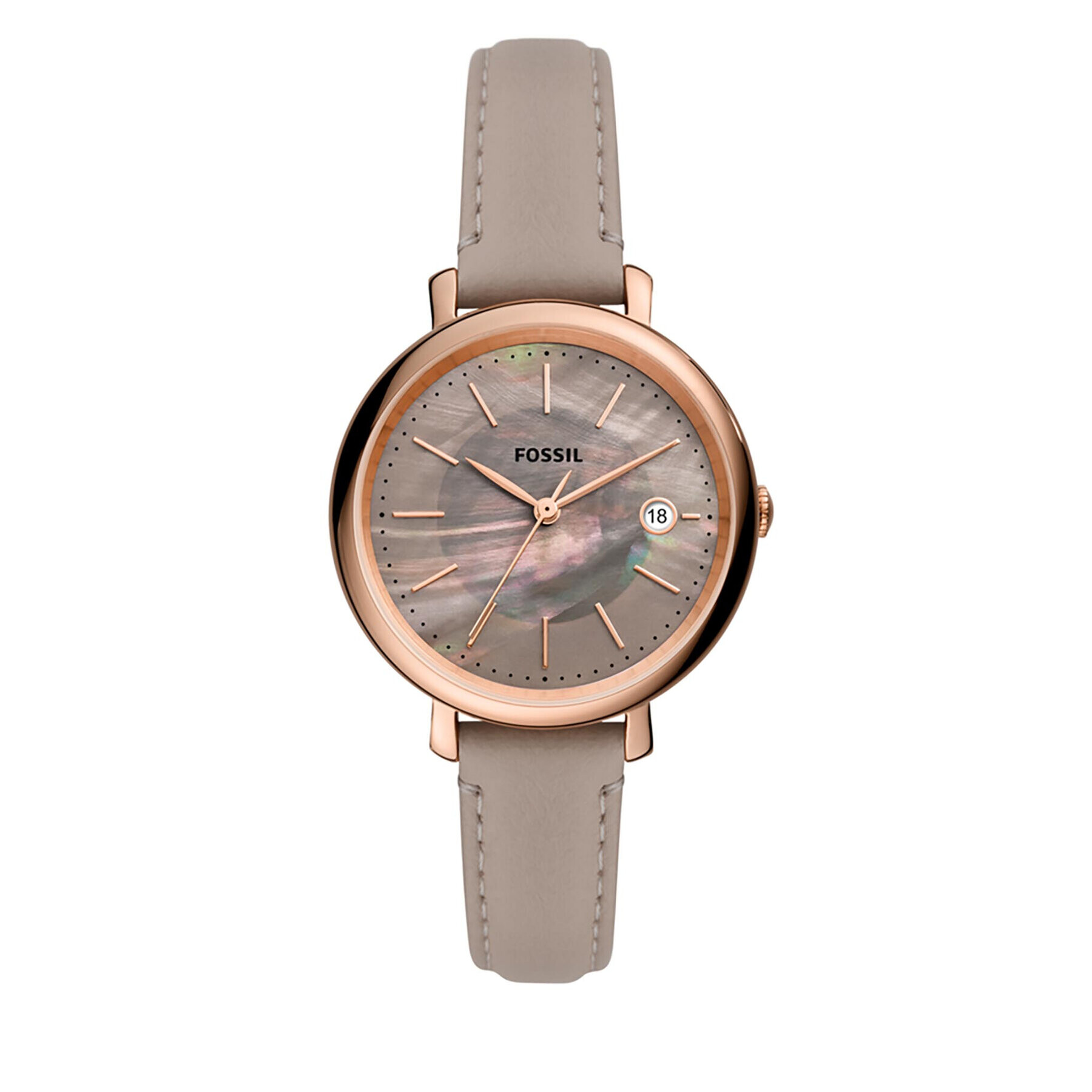 Fossil Hodinky Jacqueline Solar ES5091 Béžová - Pepit.cz