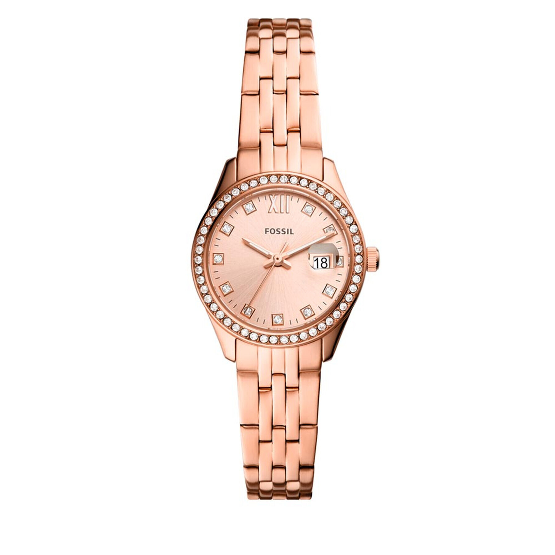 Fossil Hodinky Micro Scarlette ES5038 Zlatá - Pepit.cz