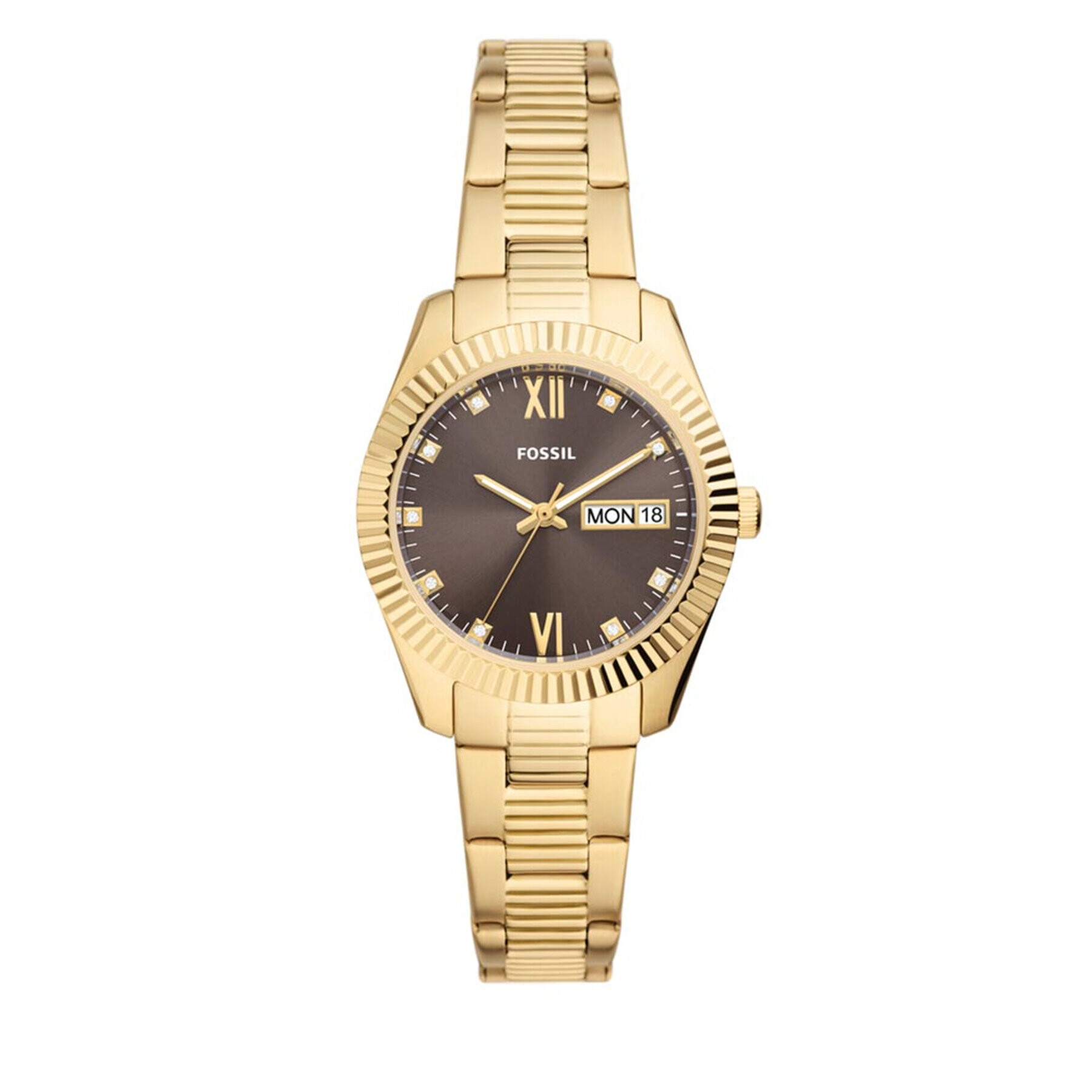 Fossil Hodinky Scarlette ES5206 Zlatá - Pepit.cz