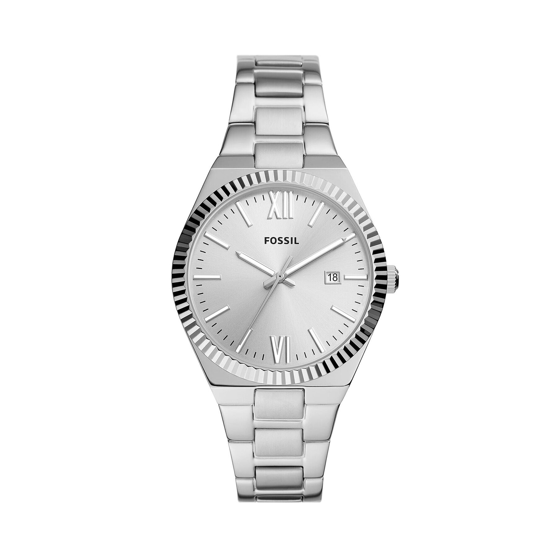 Fossil Hodinky Scarlette ES5300 Stříbrná - Pepit.cz