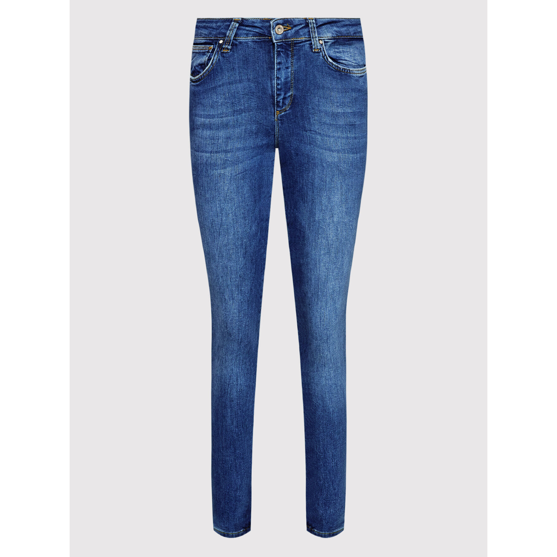 Fracomina Jeansy FP22WV8019D40402 Modrá Slim Fit - Pepit.cz