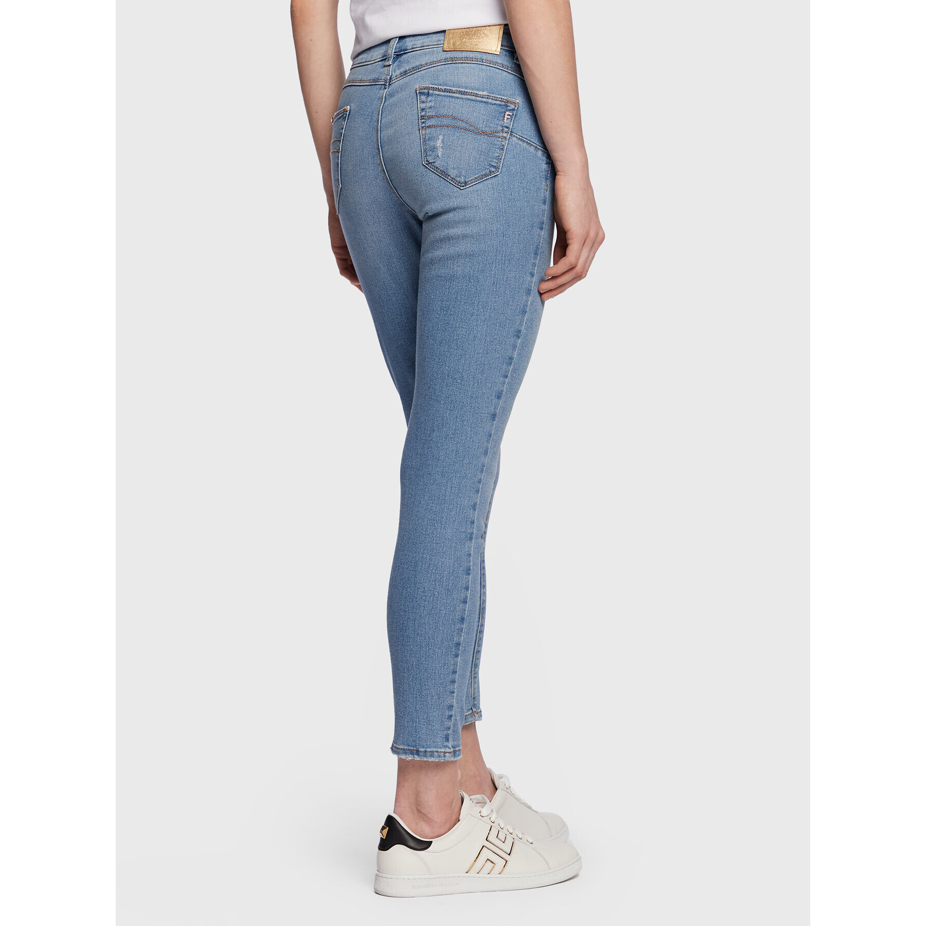 Fracomina Jeansy FP23SV8000D40703 Modrá Skinny Fit - Pepit.cz