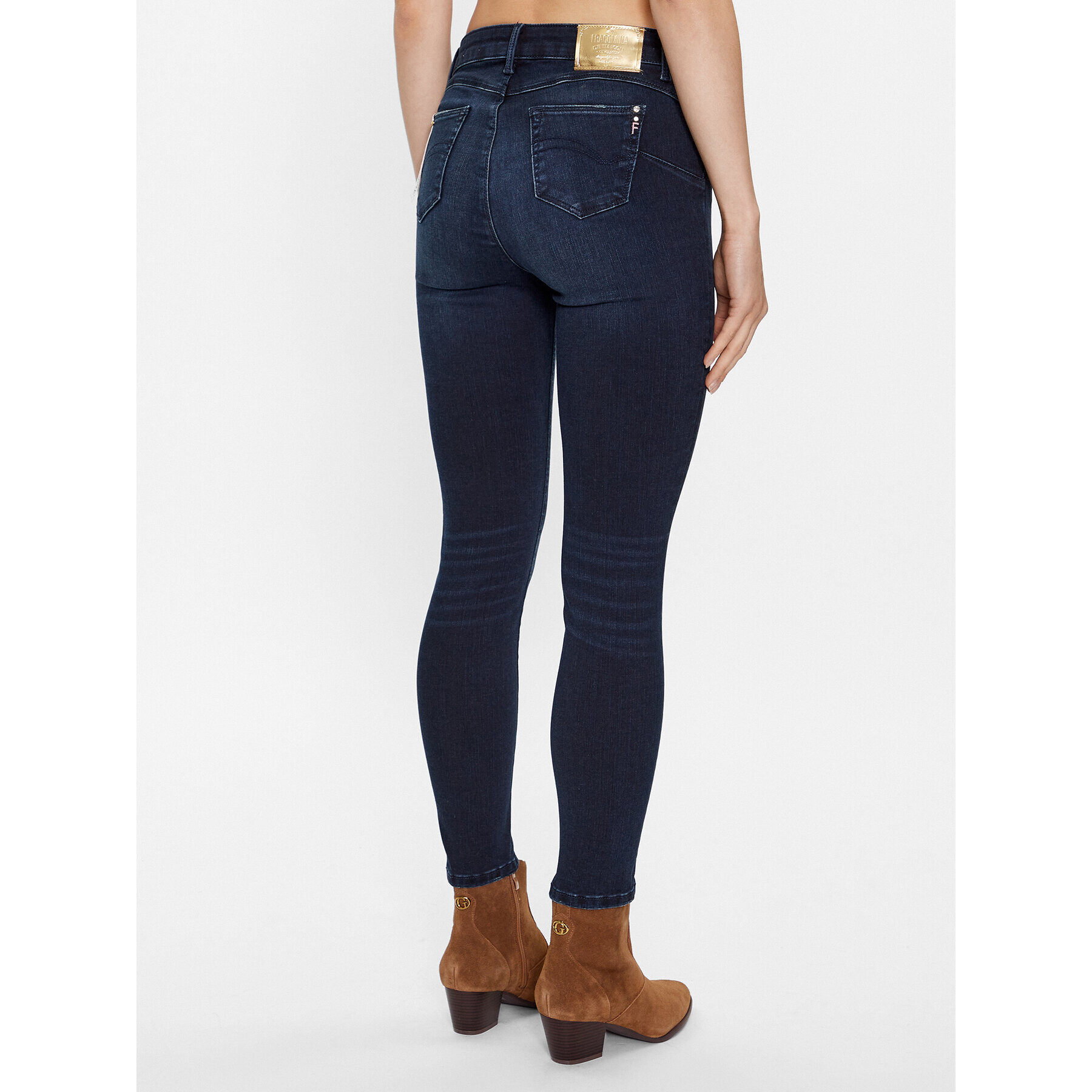 Fracomina Jeansy FP23WV8000D40802 Tmavomodrá Slim Fit - Pepit.cz