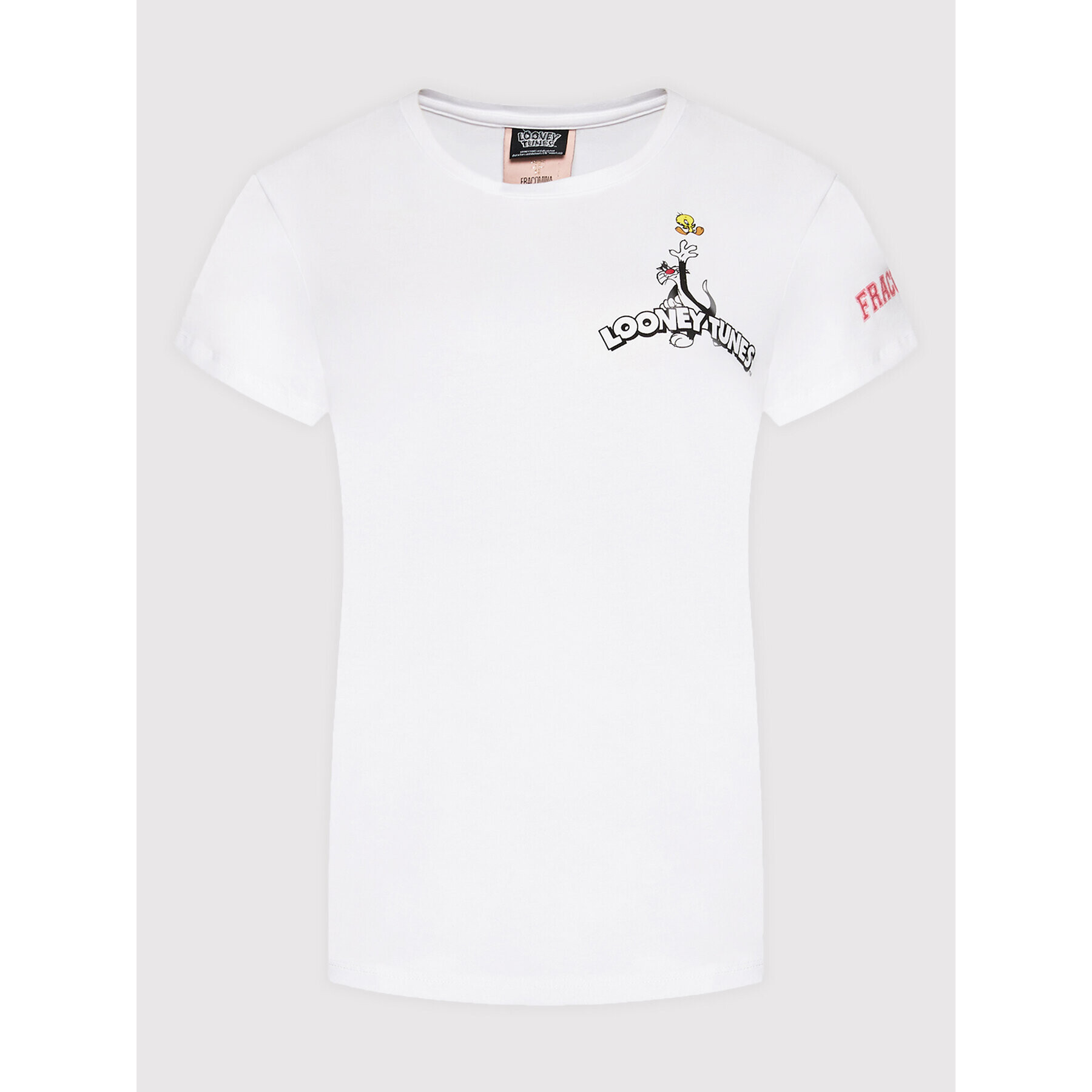 Fracomina T-Shirt LOONEY TUNES FD22ST3004J401N5 Bílá Over Fit - Pepit.cz