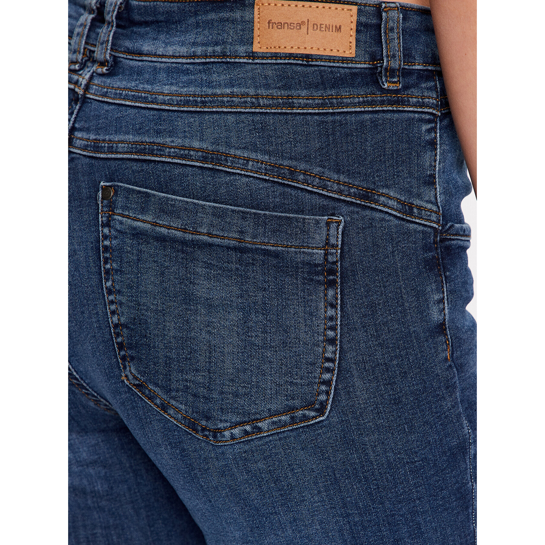 Fransa Jeansy 20603795 Modrá Regular Fit - Pepit.cz