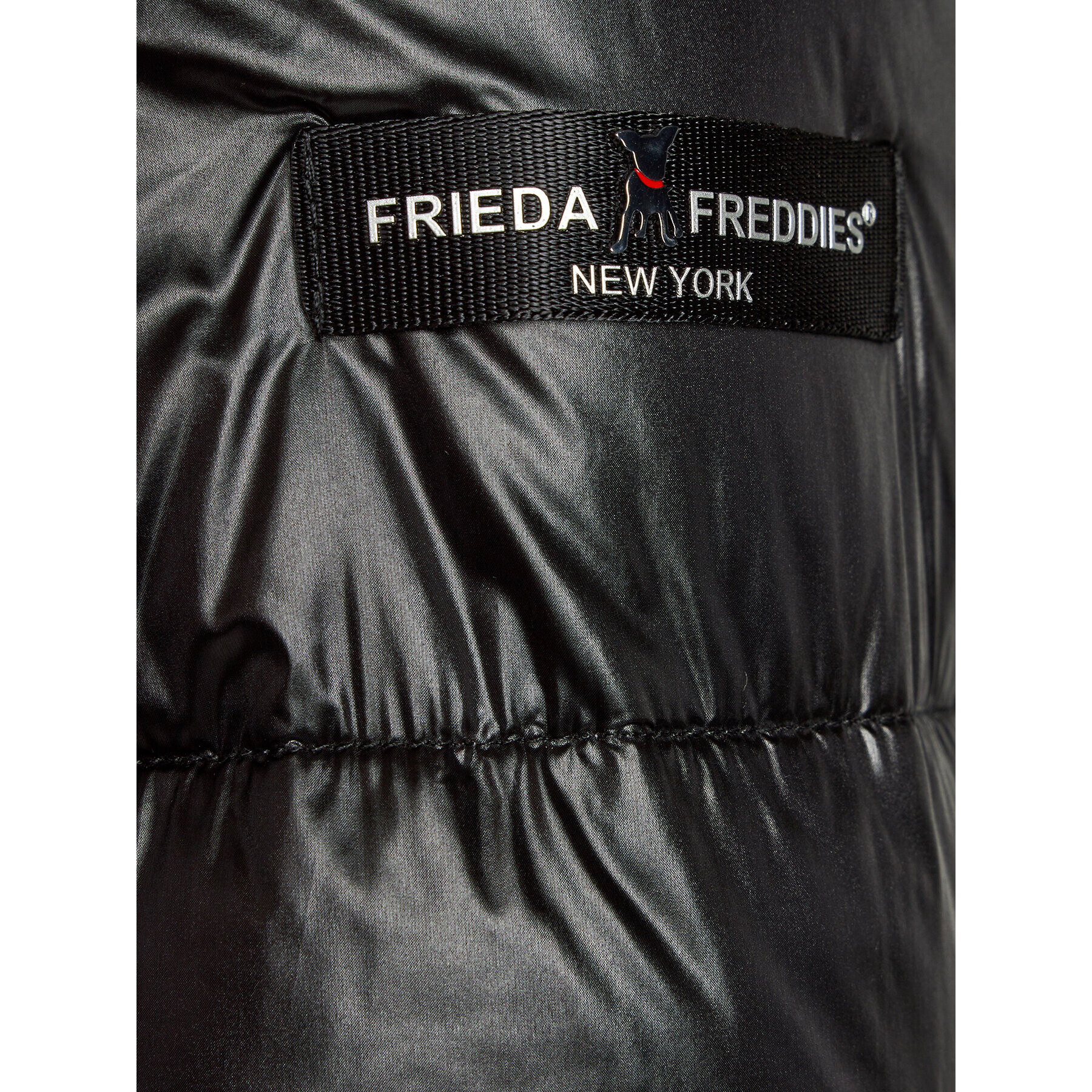 Frieda & Freddies Vatovaná bunda 1847A Černá Regular Fit - Pepit.cz