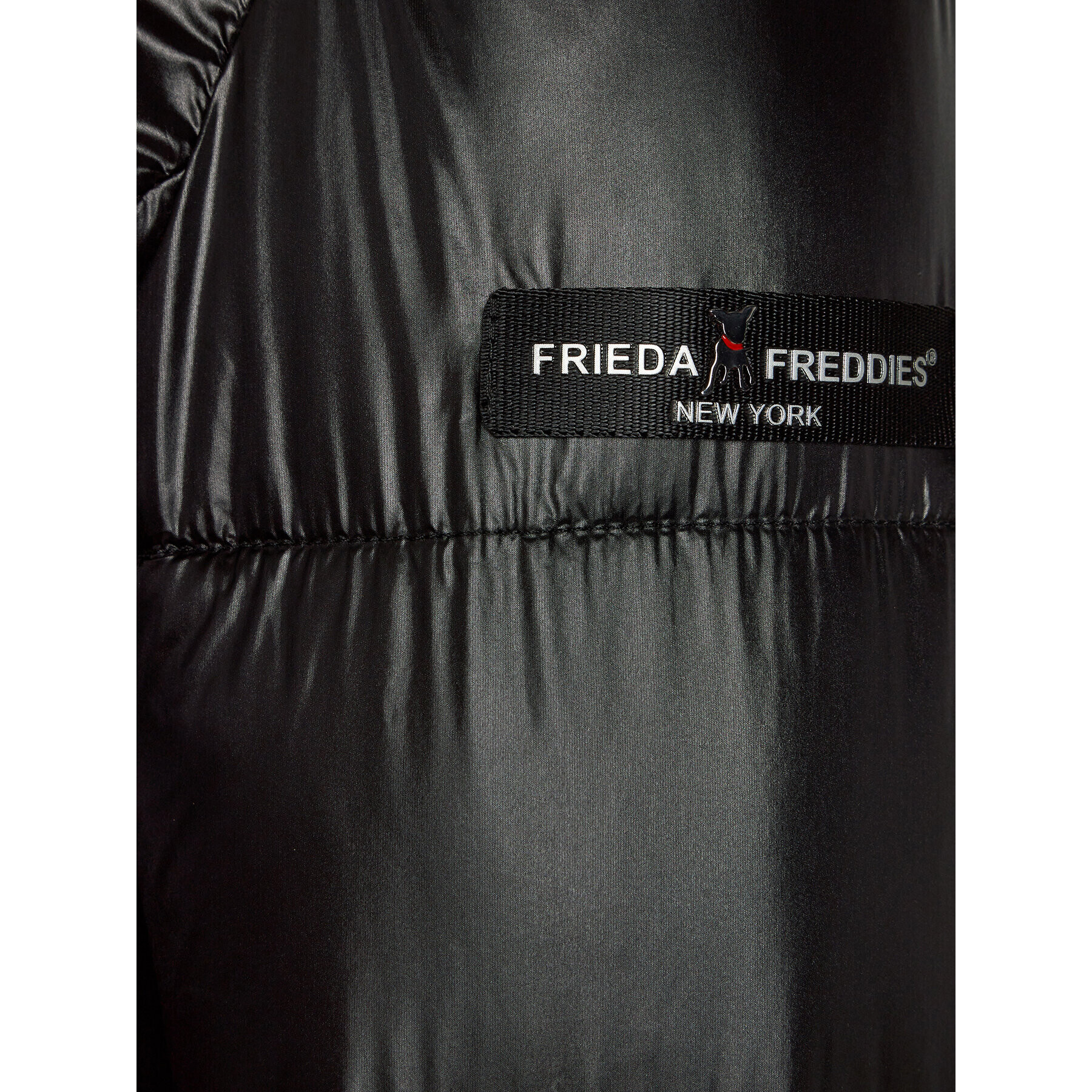 Frieda & Freddies Vatovaná bunda 1880A Černá Regular Fit - Pepit.cz