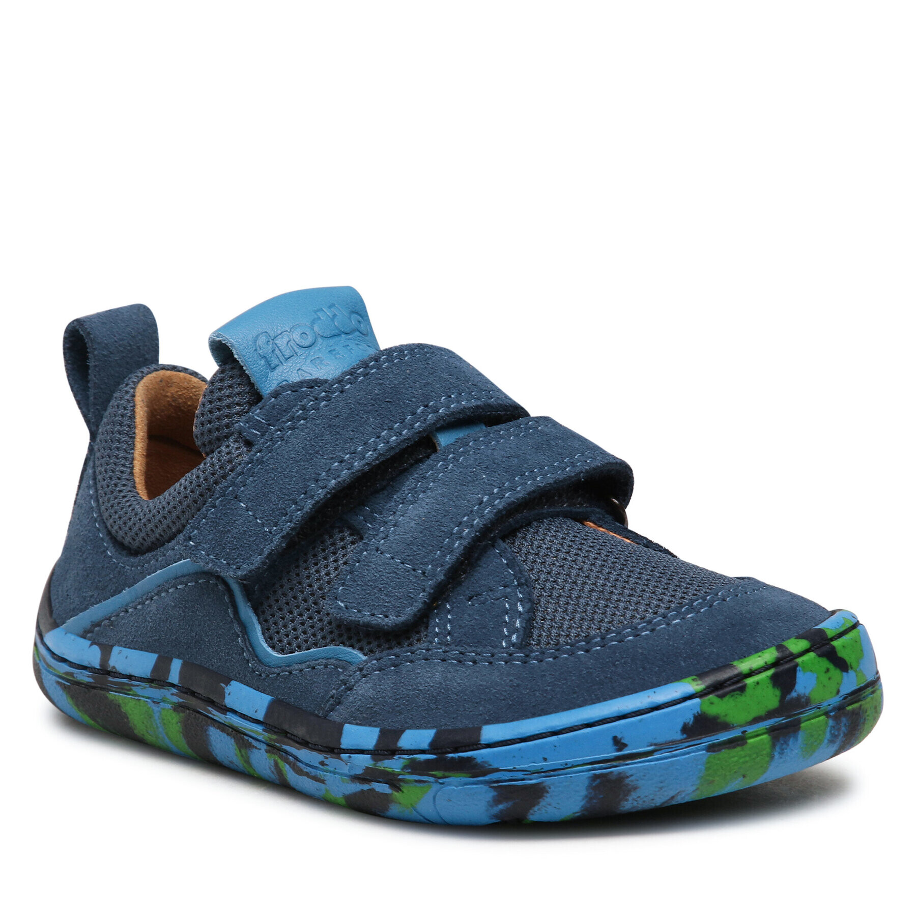 Froddo Boty Barefoot D-Velcro G3130223-10 Modrá - Pepit.cz