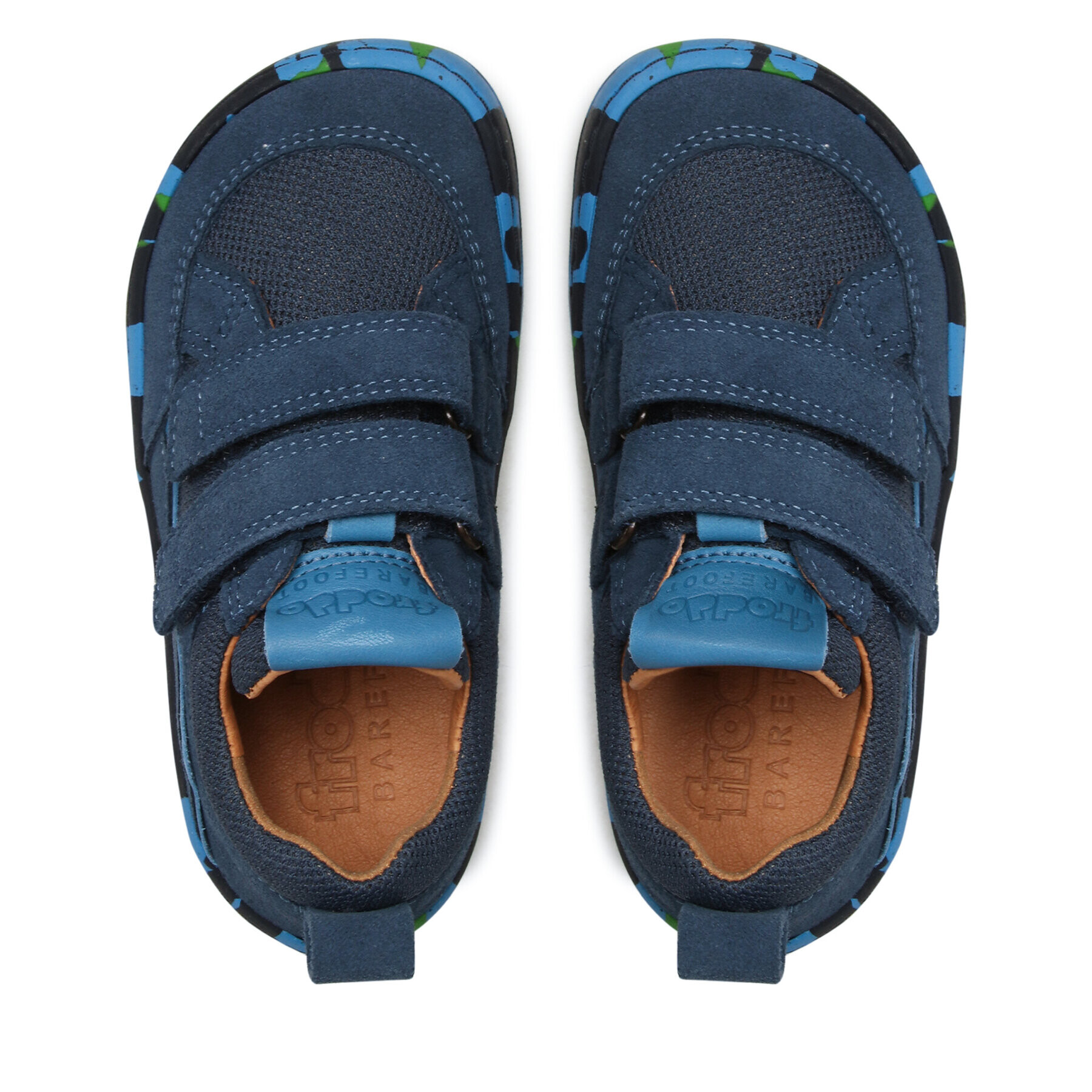 Froddo Boty Barefoot D-Velcro G3130223-10 Modrá - Pepit.cz