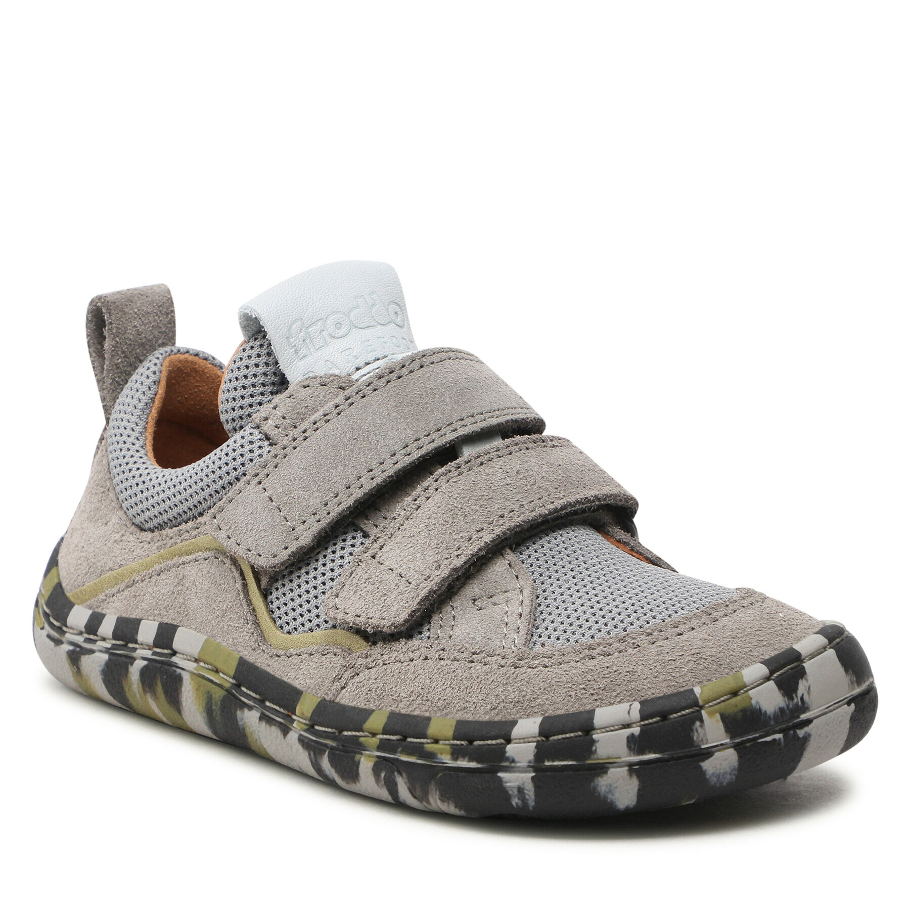 Froddo Boty Barefoot D-Velcro G3130223-7 Šedá - Pepit.cz