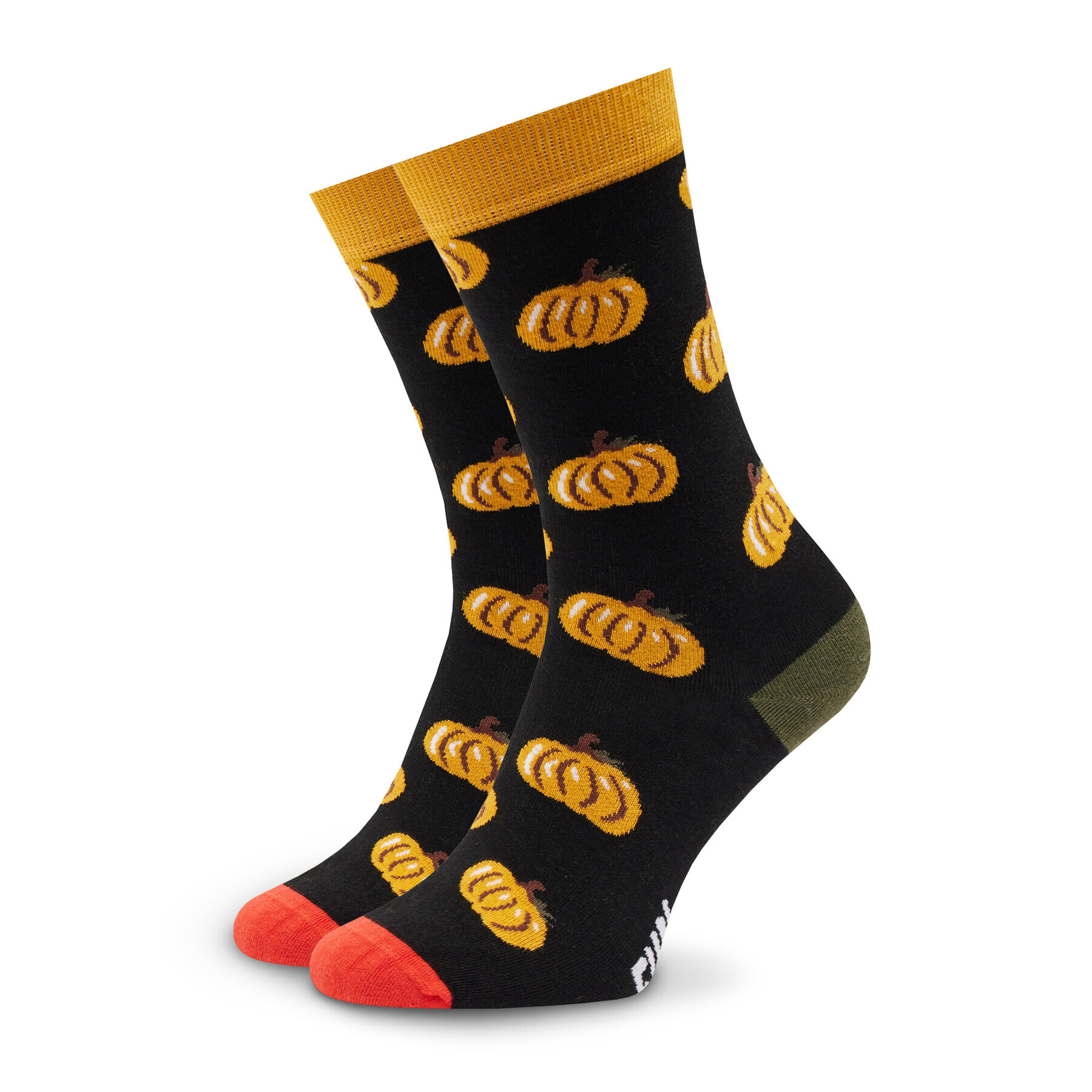 Fun Socks Sada 4 párů vysokých ponožek unisex FS-FU71107 Černá - Pepit.cz