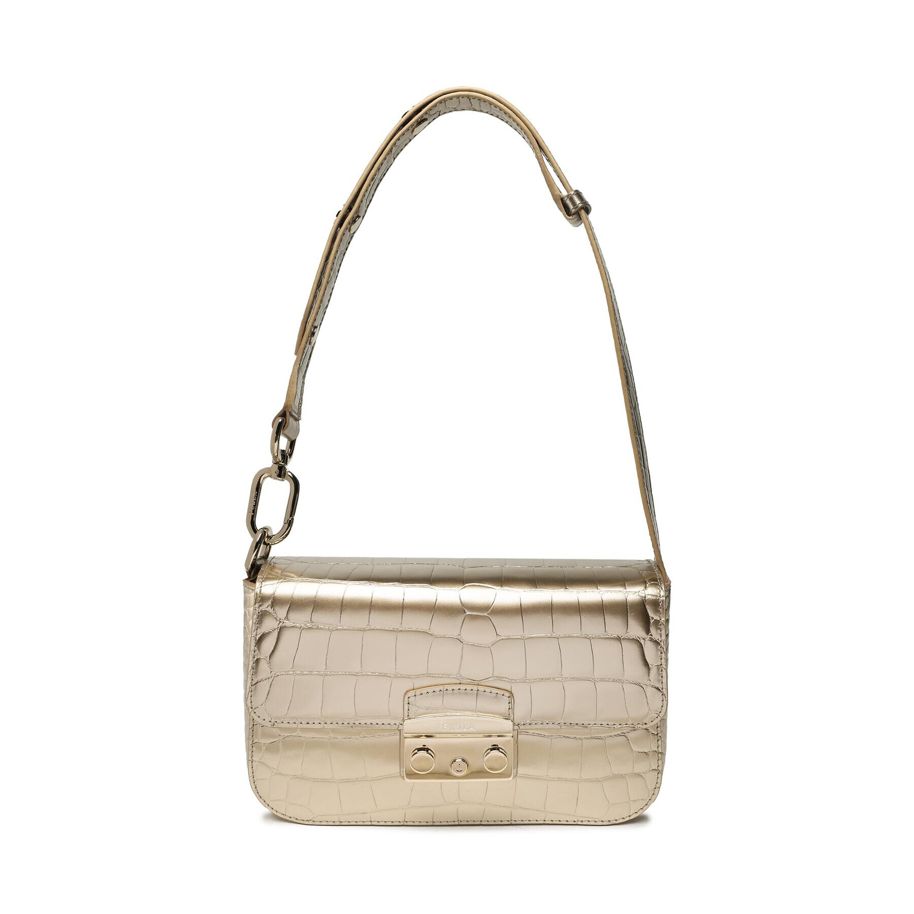 Furla Kabelka Metropolis WB00772-BX1546-CHA00-1-007-20-BG-B Zlatá - Pepit.cz