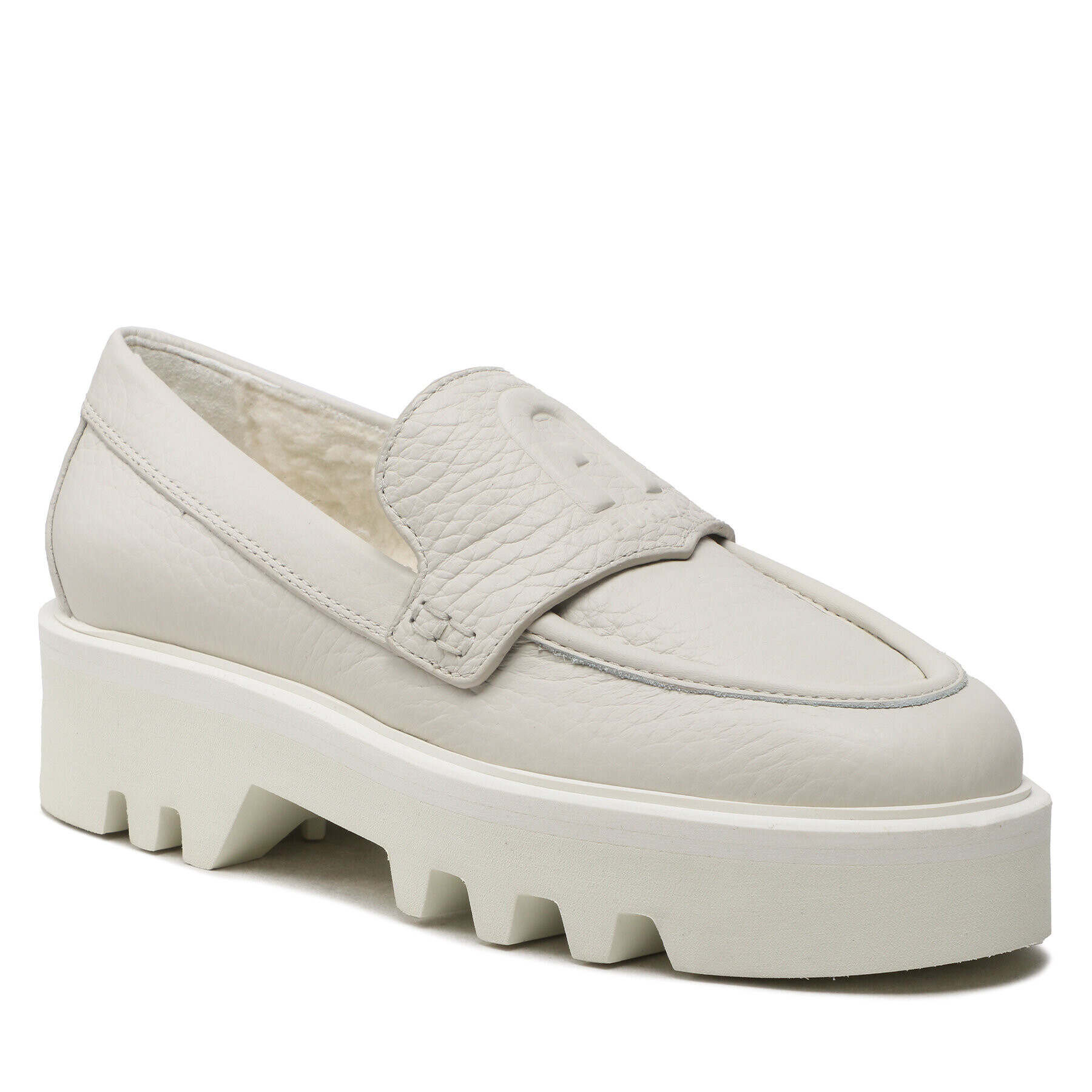 Furla Loafersy Rita YF73FRI-BX1341-1739S-4-401-20-AL Bílá - Pepit.cz