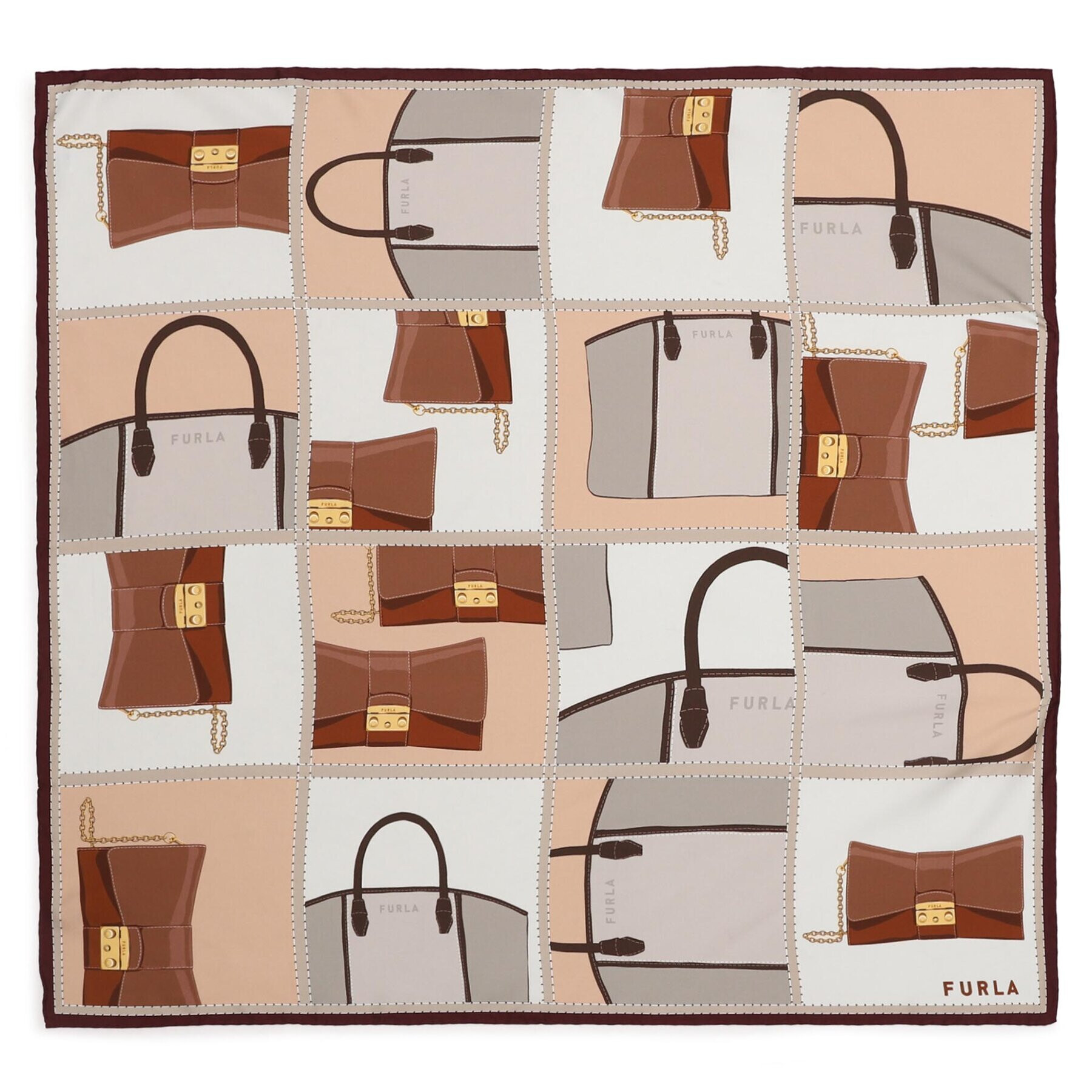 Furla Šátek Tortona WT00021-BX2330-1560S-4401 Béžová - Pepit.cz