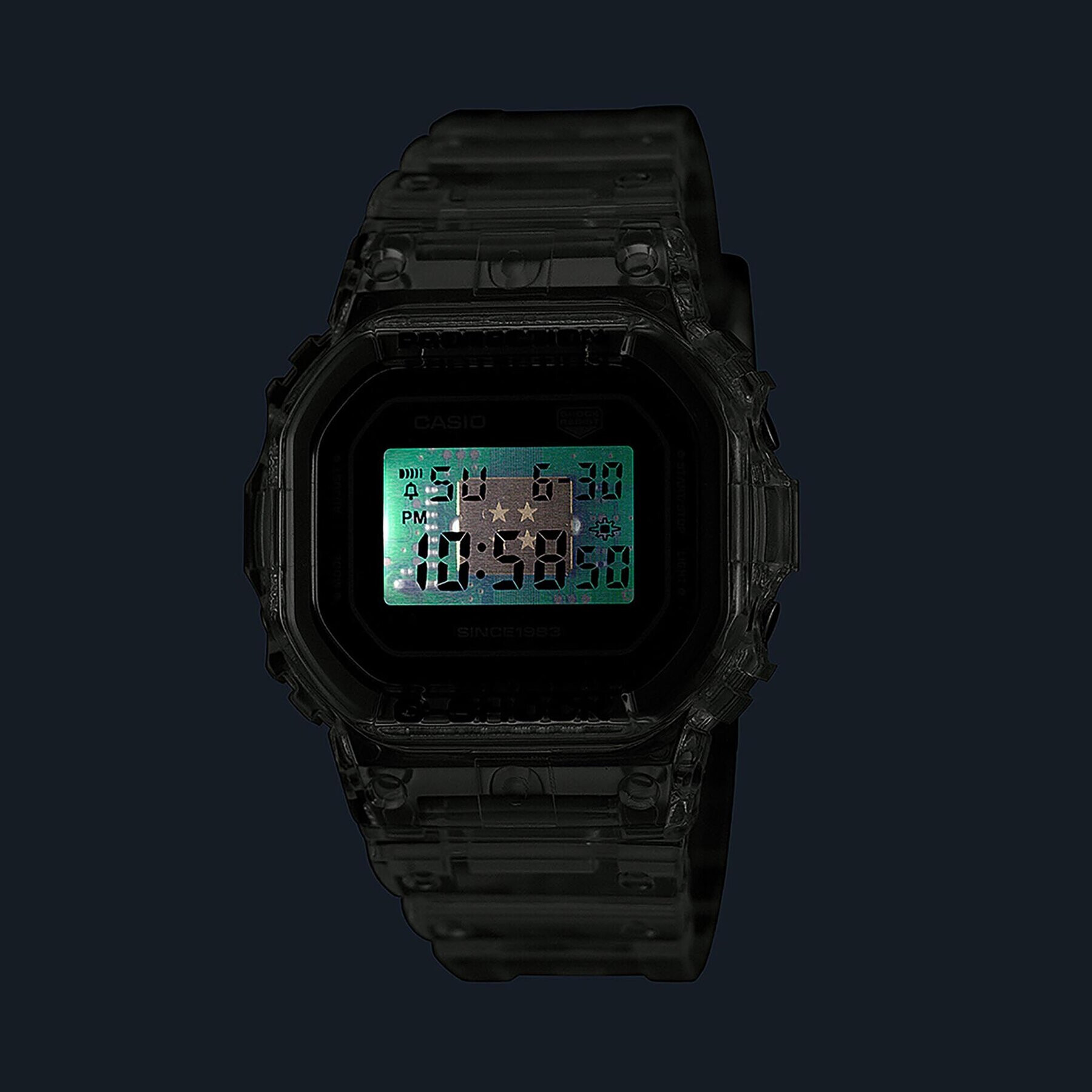 G-Shock Hodinky 40th Anniversary Clear Remix DW-5040RX-7ER Průhledná - Pepit.cz