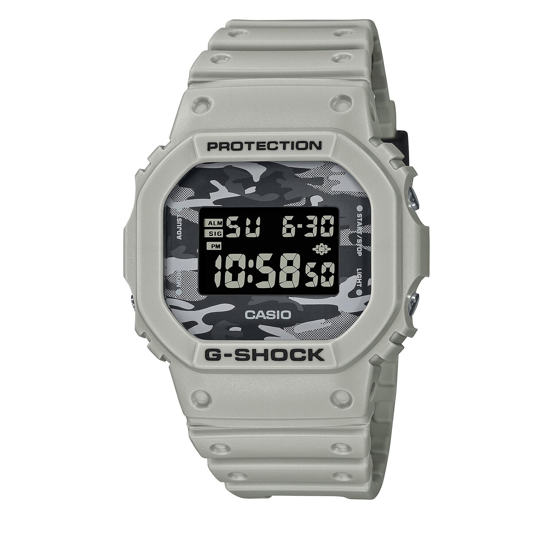 G-Shock Hodinky DW-5600CA-8ER Šedá - Pepit.cz