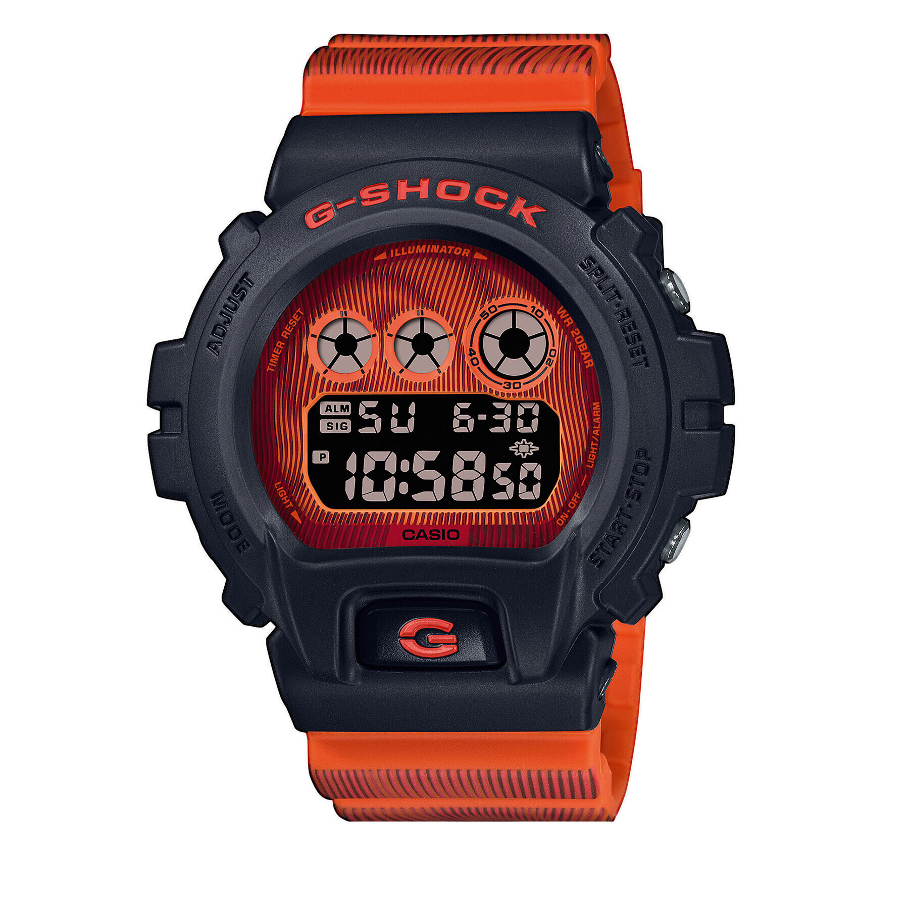 G-Shock Hodinky DW-6900TD-4ER Oranžová - Pepit.cz