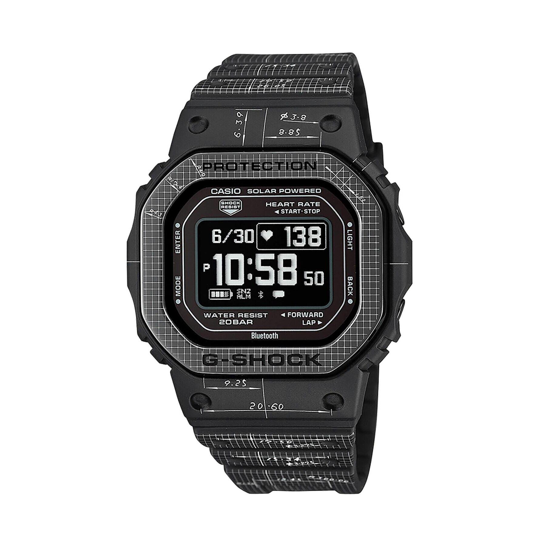 G-Shock Hodinky DW-H5600EX-1ER Černá - Pepit.cz