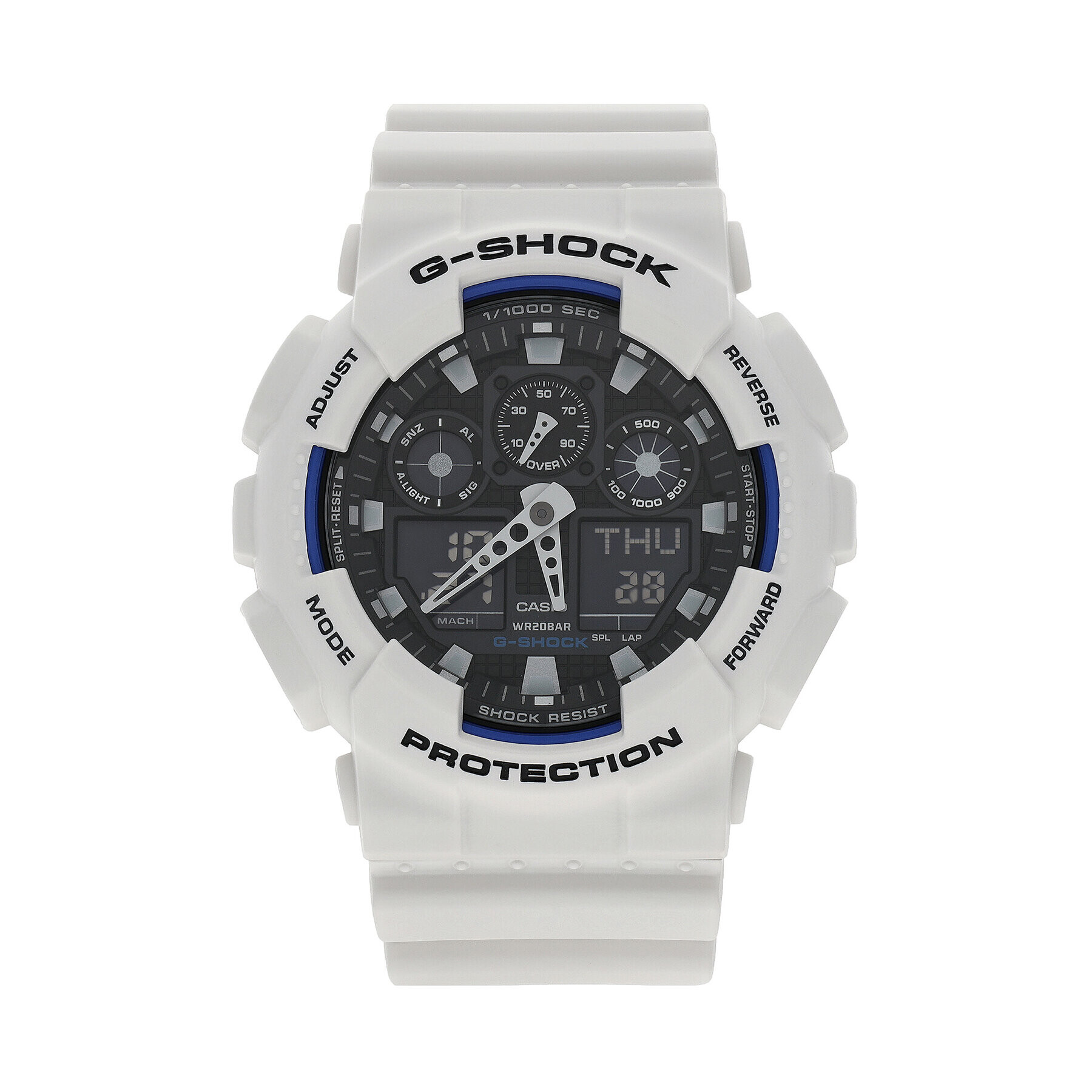 G-Shock Hodinky GA-100B-7AER Bílá - Pepit.cz