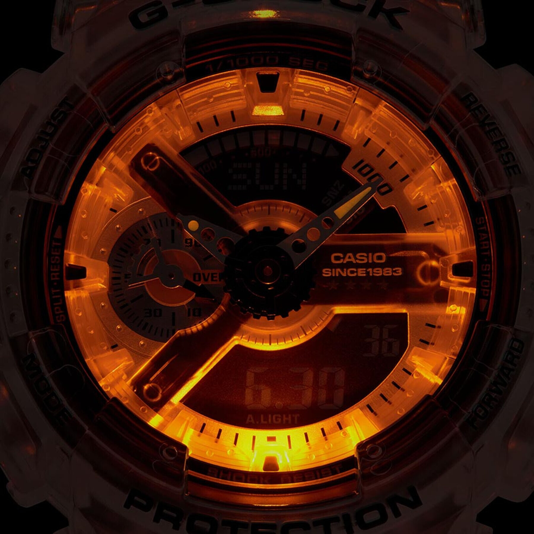 G-Shock Hodinky GA-114RX-7AER Průhledná - Pepit.cz