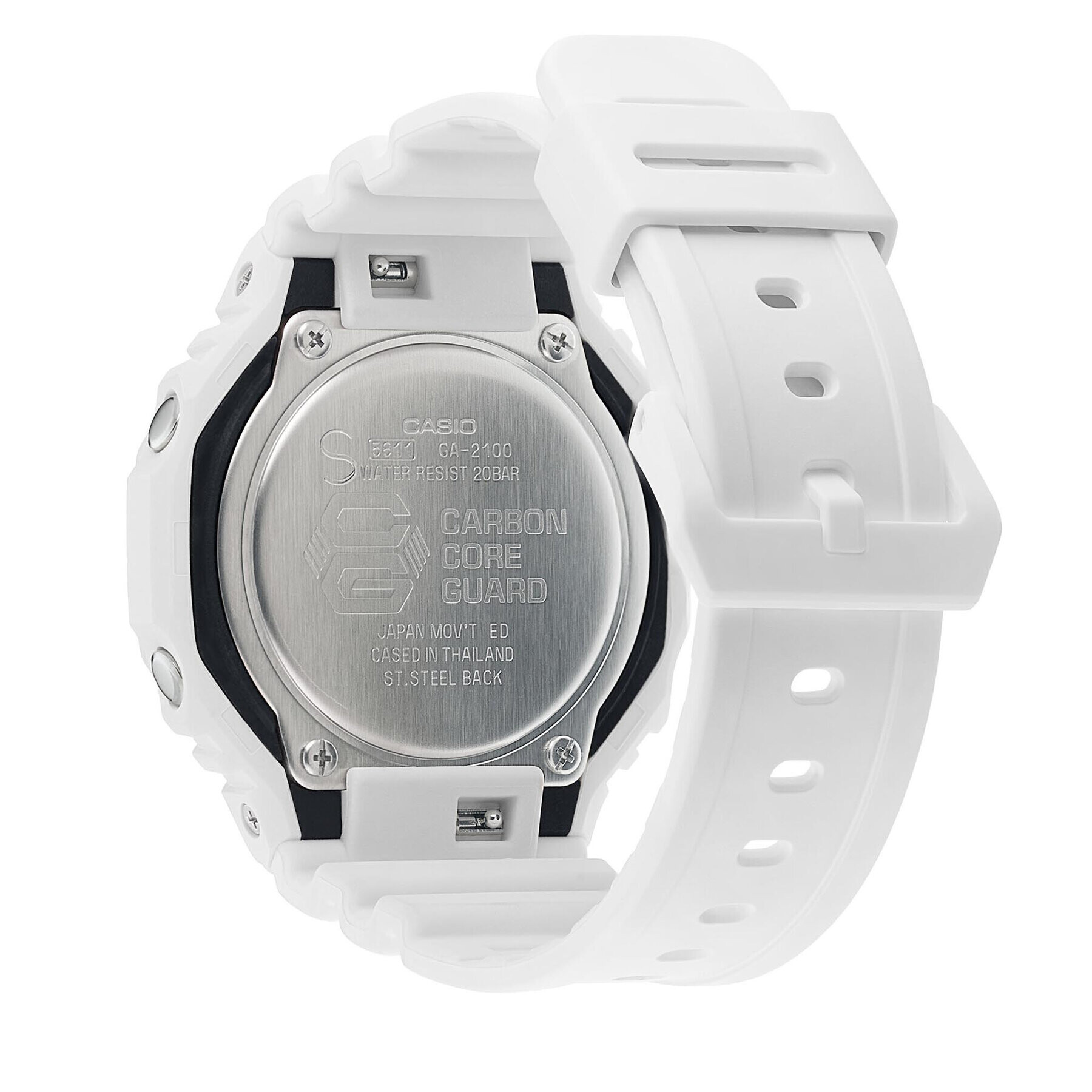 G-Shock Hodinky GA-2100-7AER Bílá - Pepit.cz