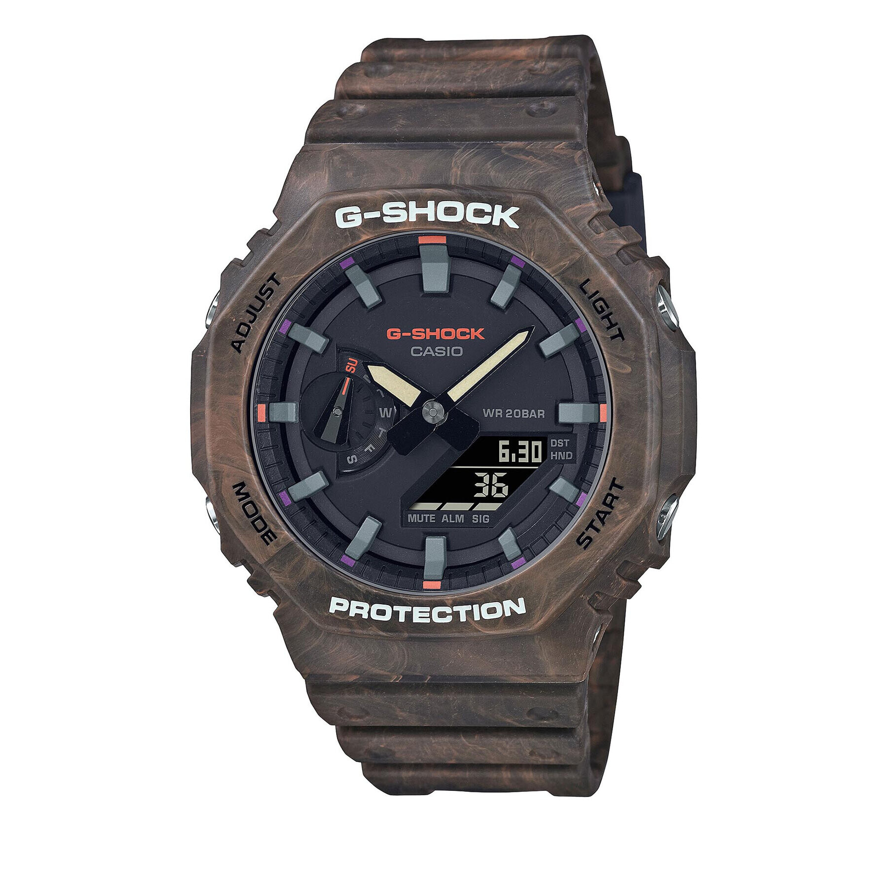 G-Shock Hodinky GA-2100FR-5AER Hnědá - Pepit.cz