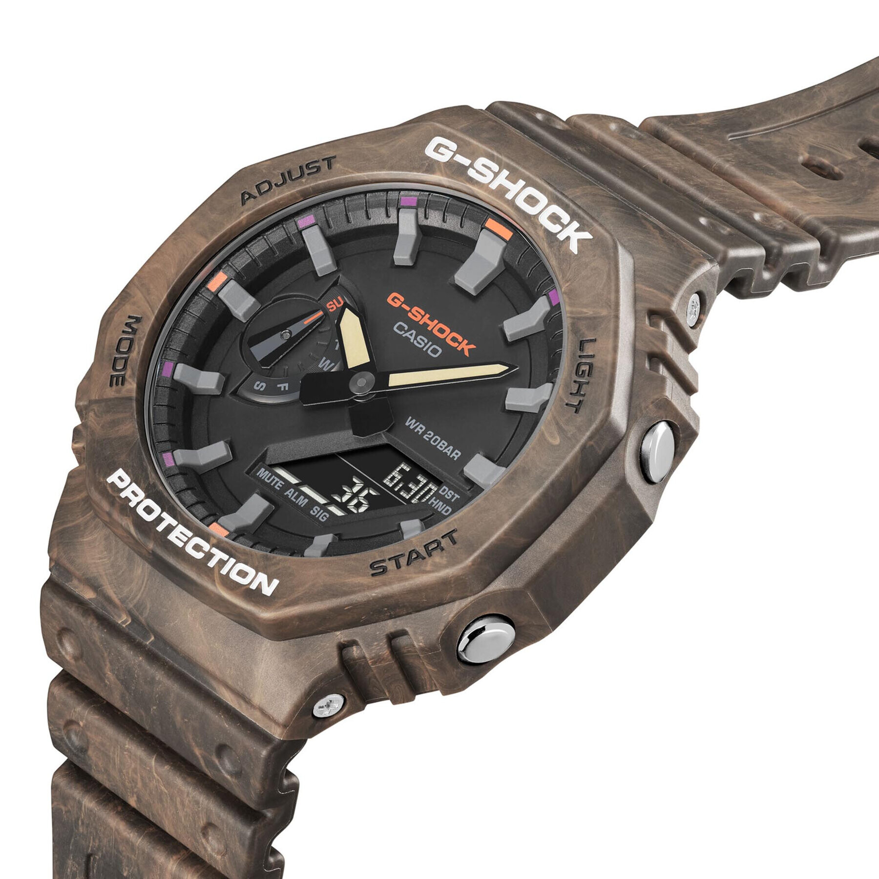 G-Shock Hodinky GA-2100FR-5AER Hnědá - Pepit.cz