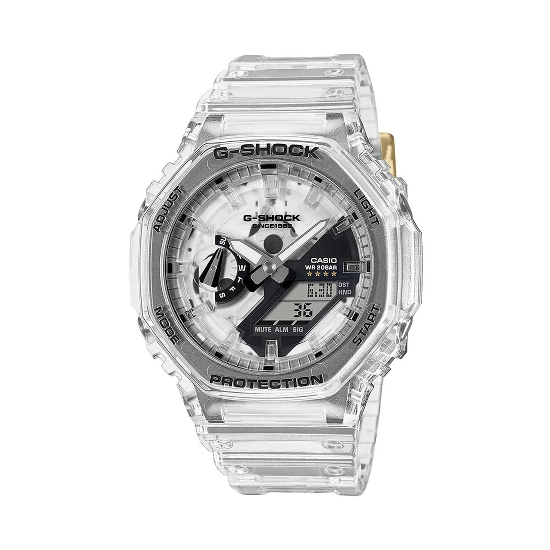 G-Shock Hodinky GA-2140RX-7AER Průhledná - Pepit.cz