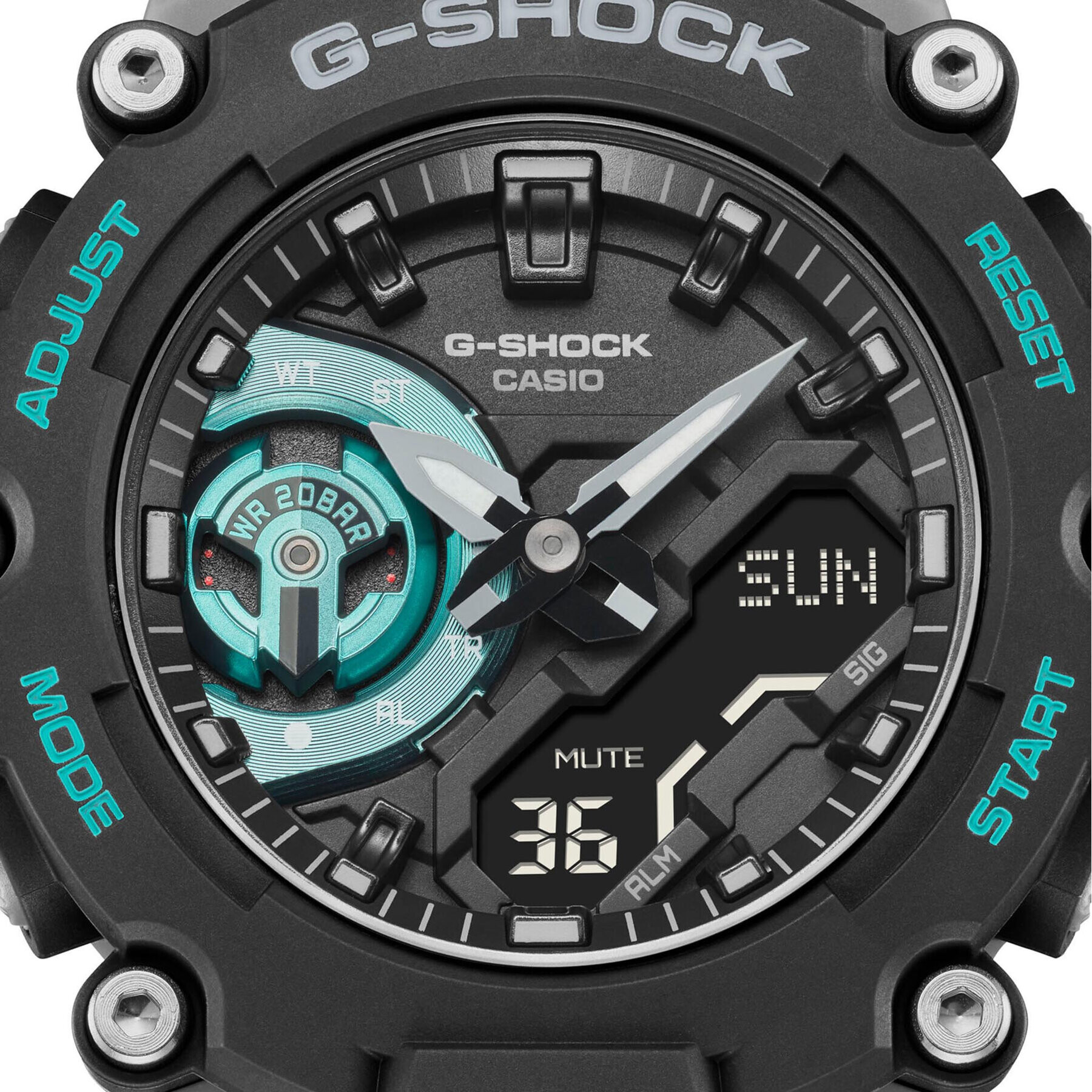 G-Shock Hodinky GA-2200M-1AER Černá - Pepit.cz