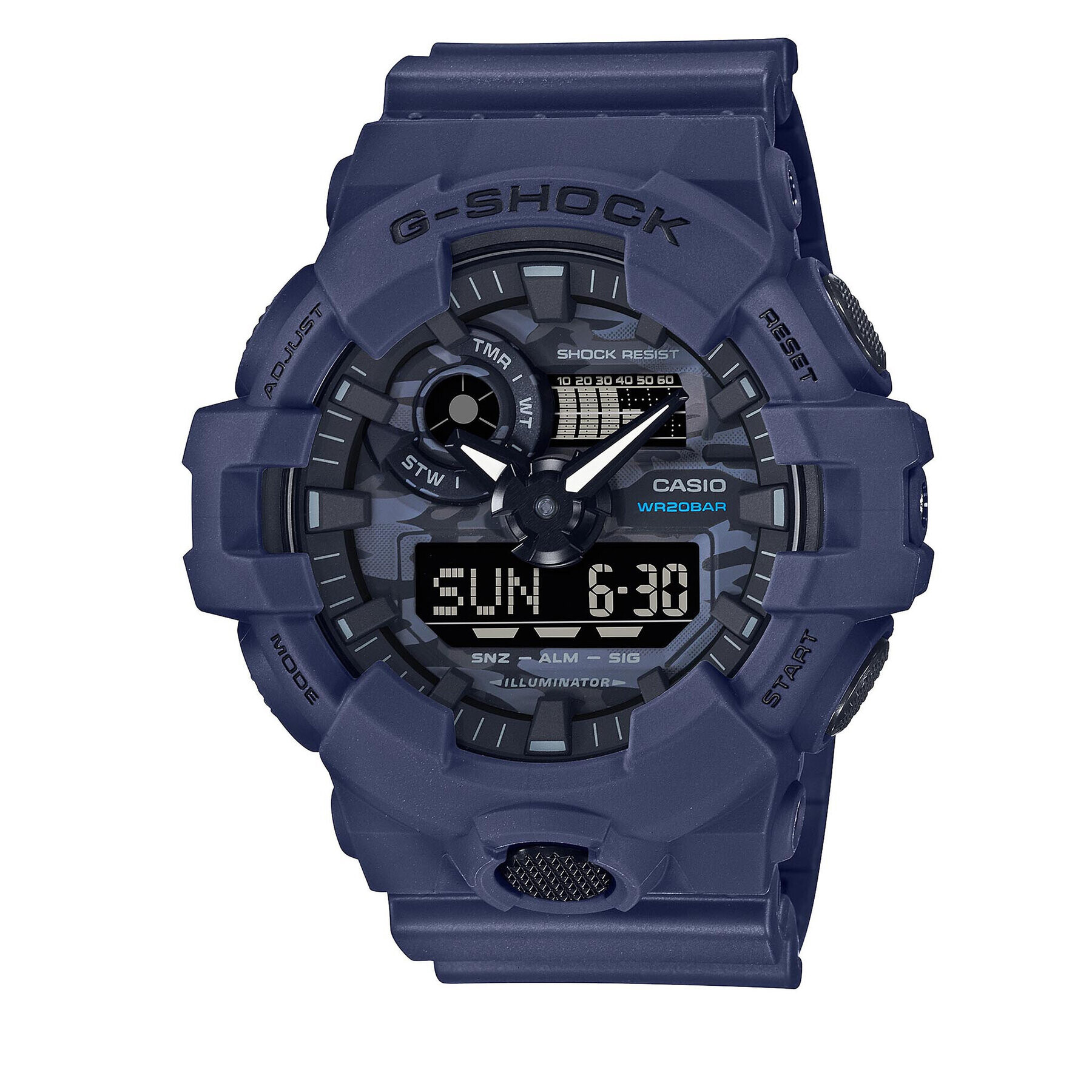 G-Shock Hodinky GA-700CA-2AER Tmavomodrá - Pepit.cz