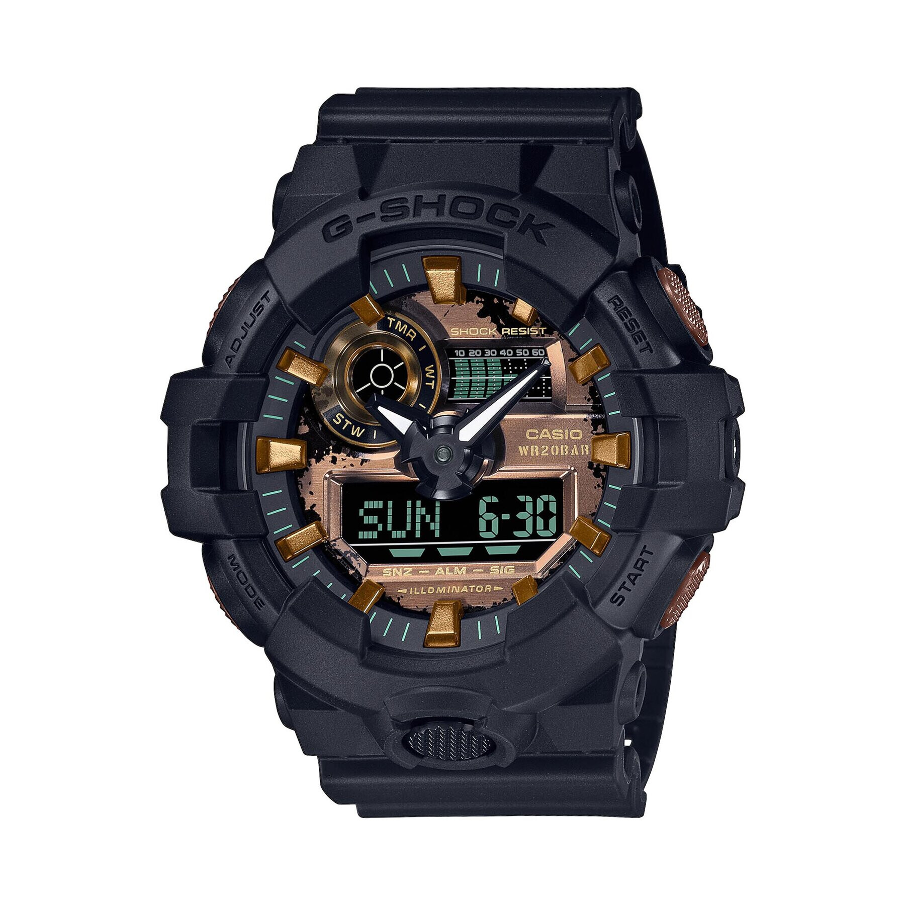 G-Shock Hodinky GA-700RC-1AER Černá - Pepit.cz