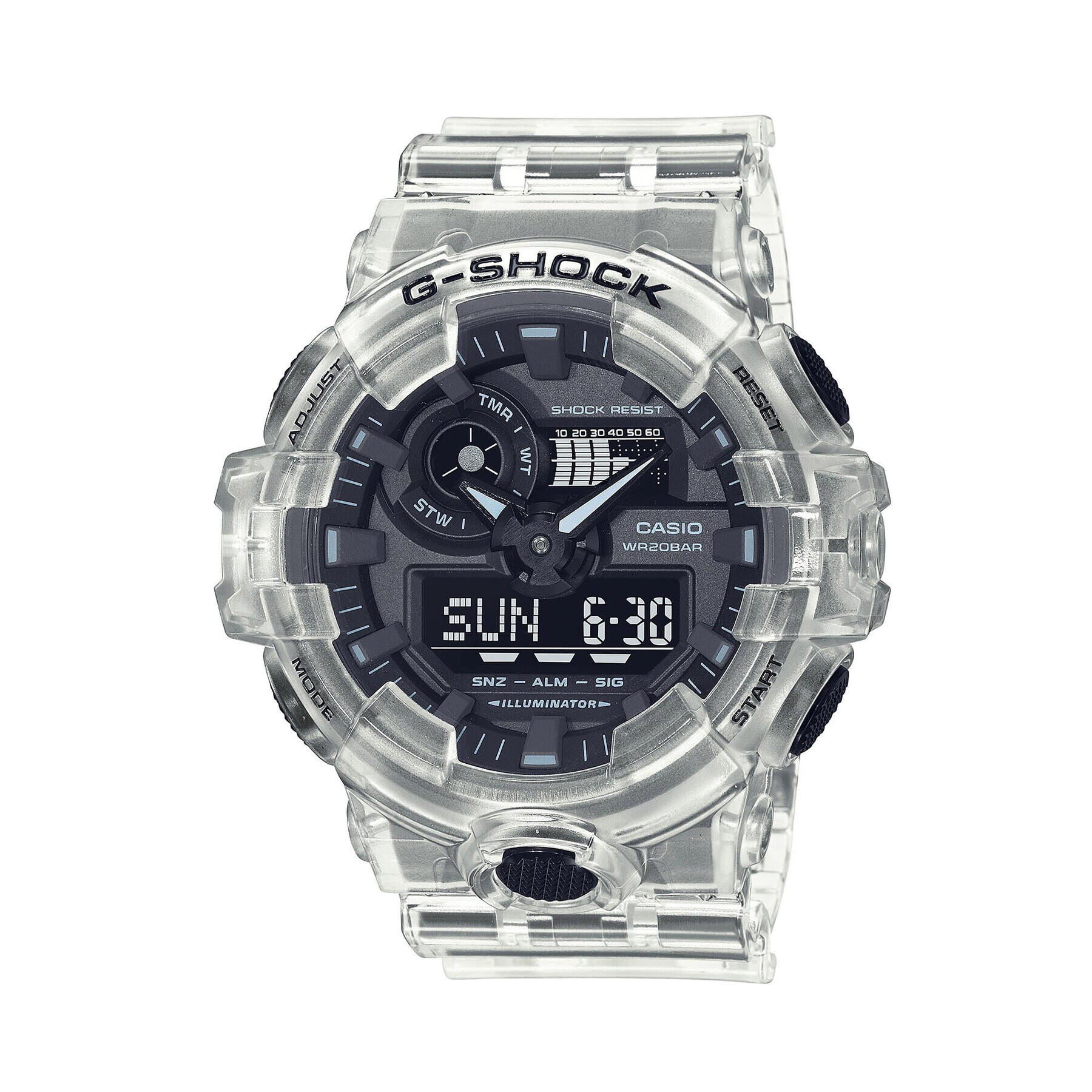 G-Shock Hodinky GA-700SKE-7AER Bílá - Pepit.cz