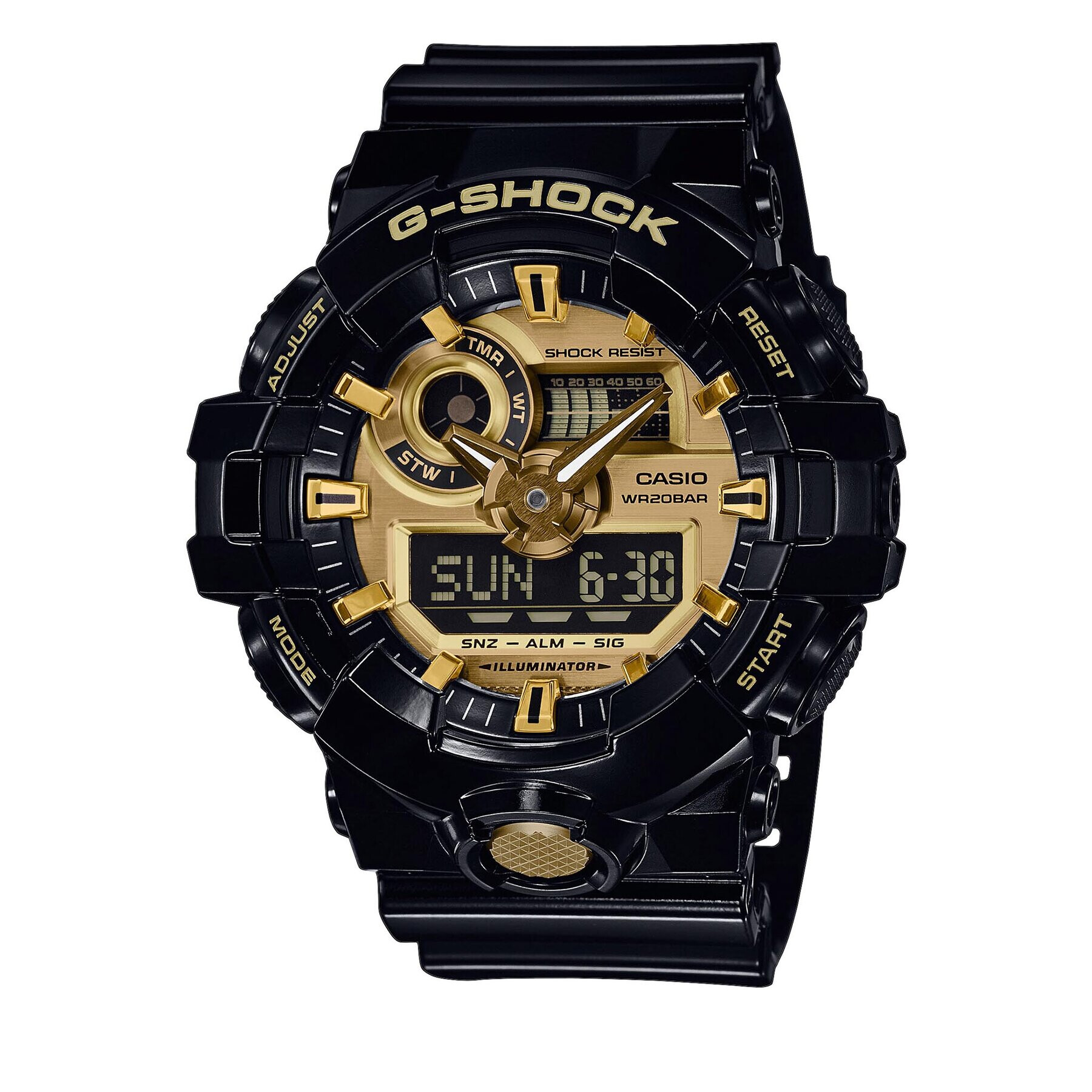 G-Shock Hodinky GA-710GB-1AER Černá - Pepit.cz