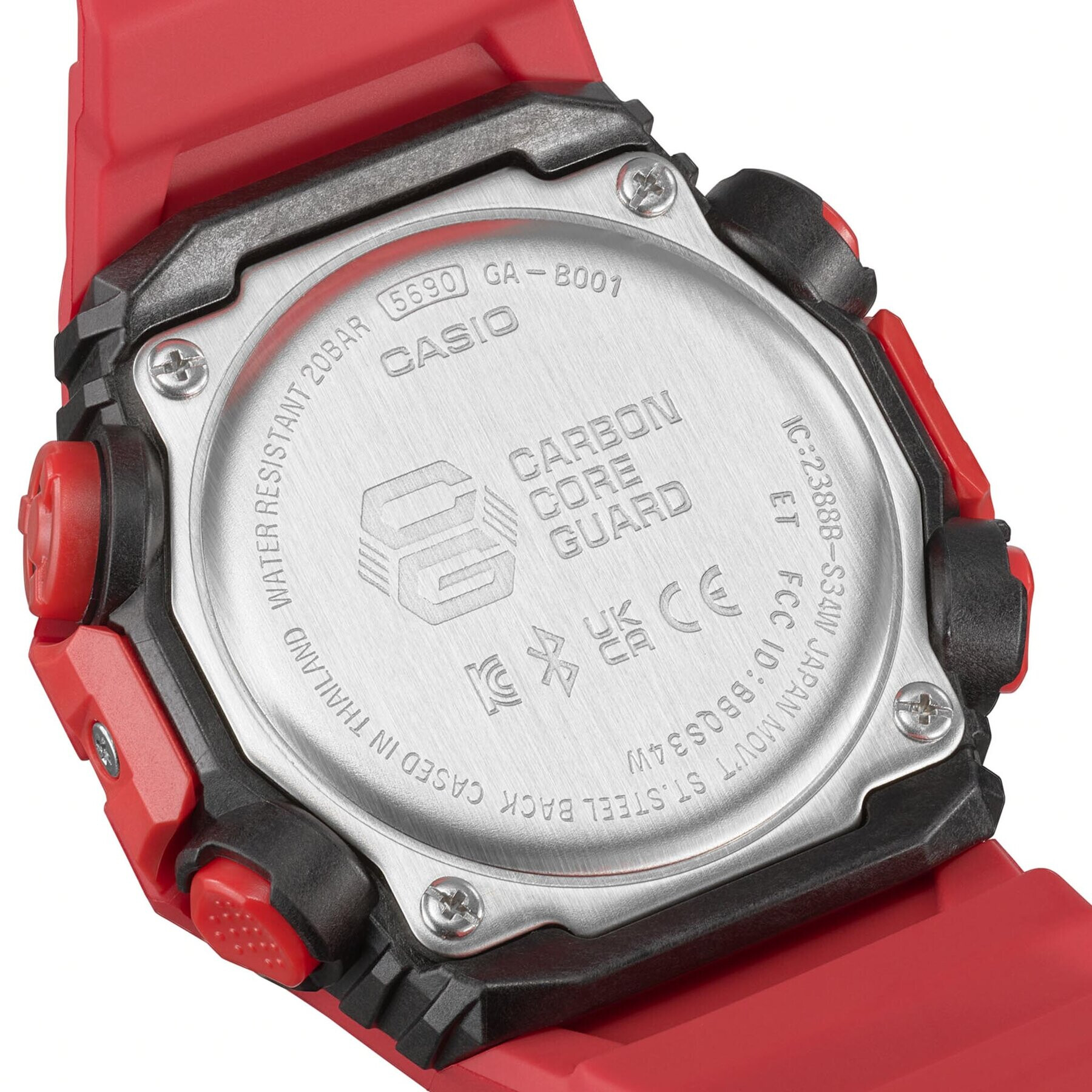 G-Shock Hodinky GA-B001-4AER Červená - Pepit.cz