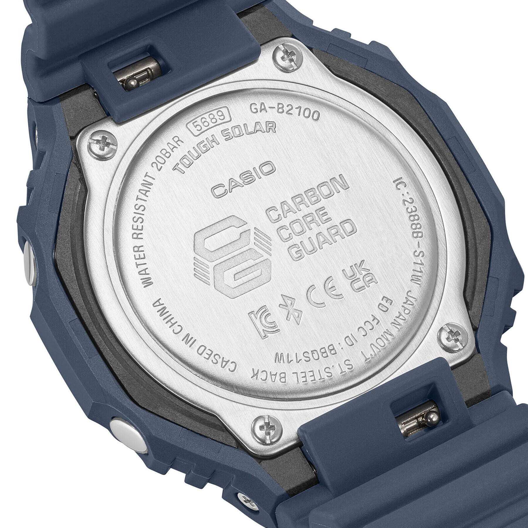 G-Shock Hodinky GA-B2100-2AER Tmavomodrá - Pepit.cz