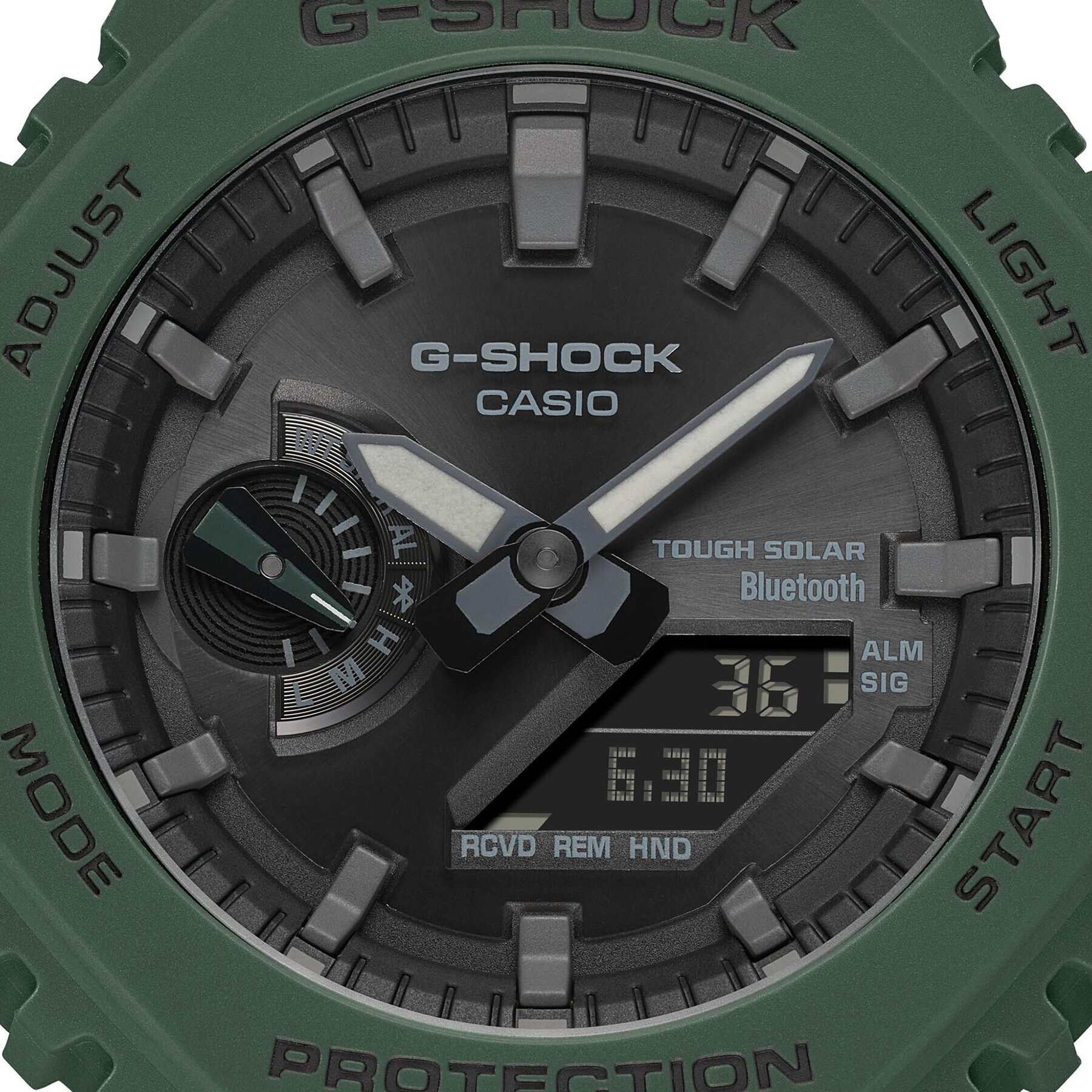 G-Shock Hodinky GA-B2100-3AER Zelená - Pepit.cz