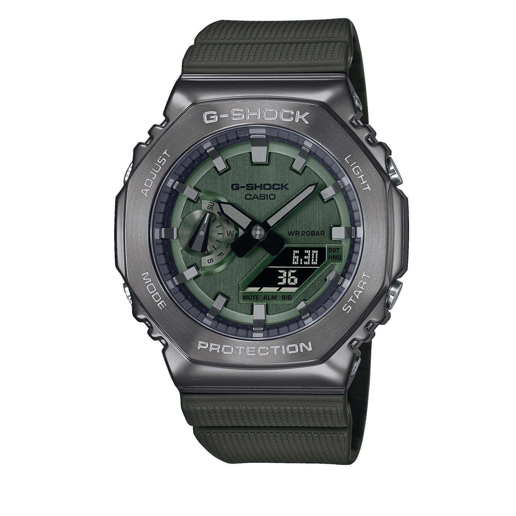 G-Shock Hodinky GM-2100B-3AER Zelená - Pepit.cz