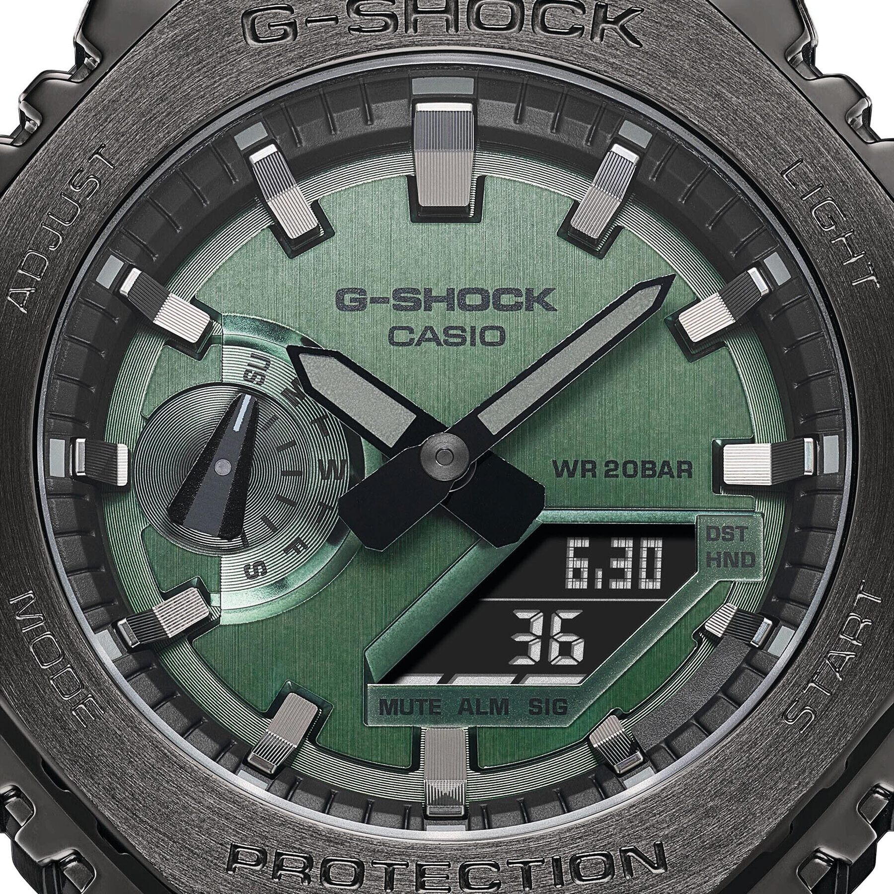 G-Shock Hodinky GM-2100B-3AER Zelená - Pepit.cz