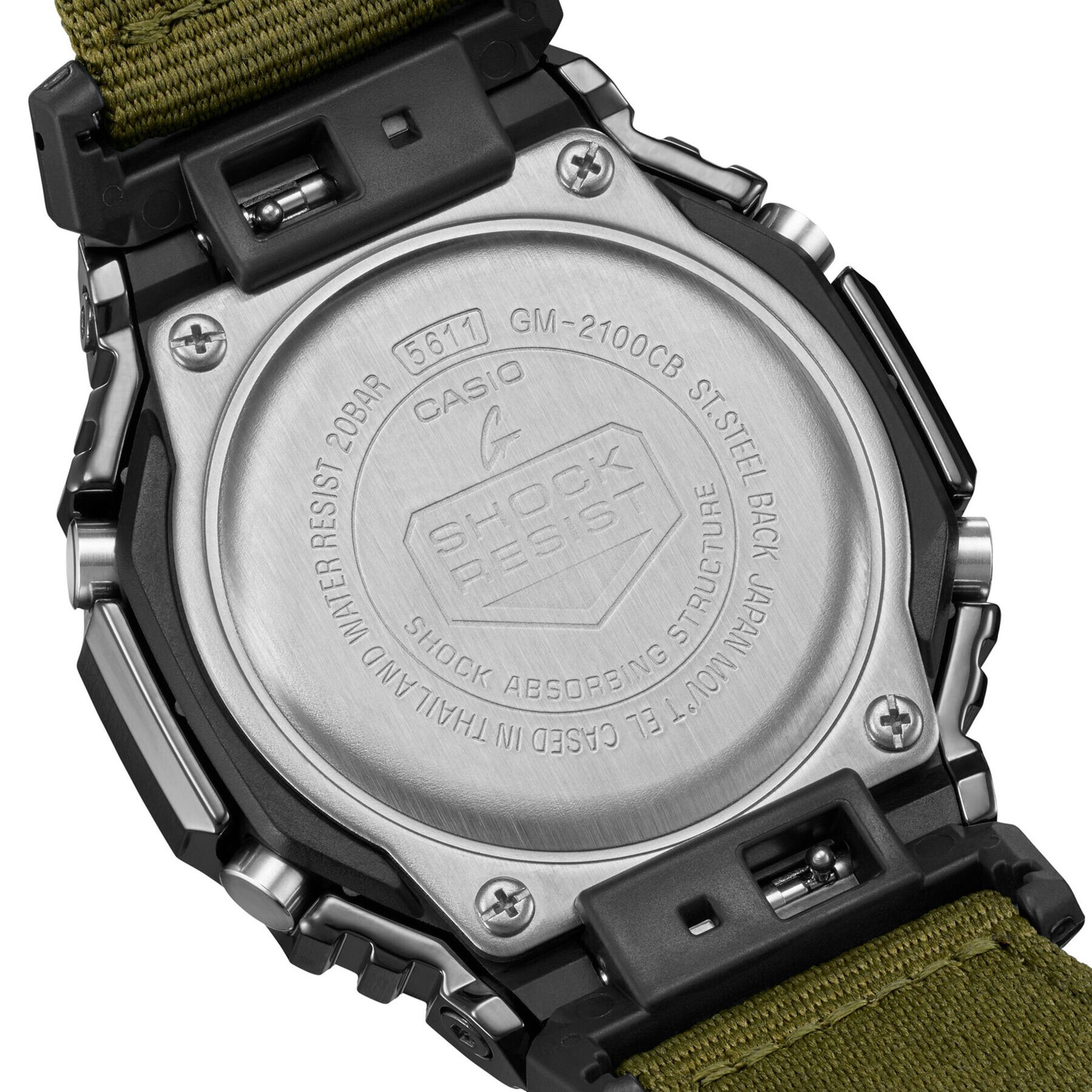 G-Shock Hodinky GM-2100CB -3AER Khaki - Pepit.cz