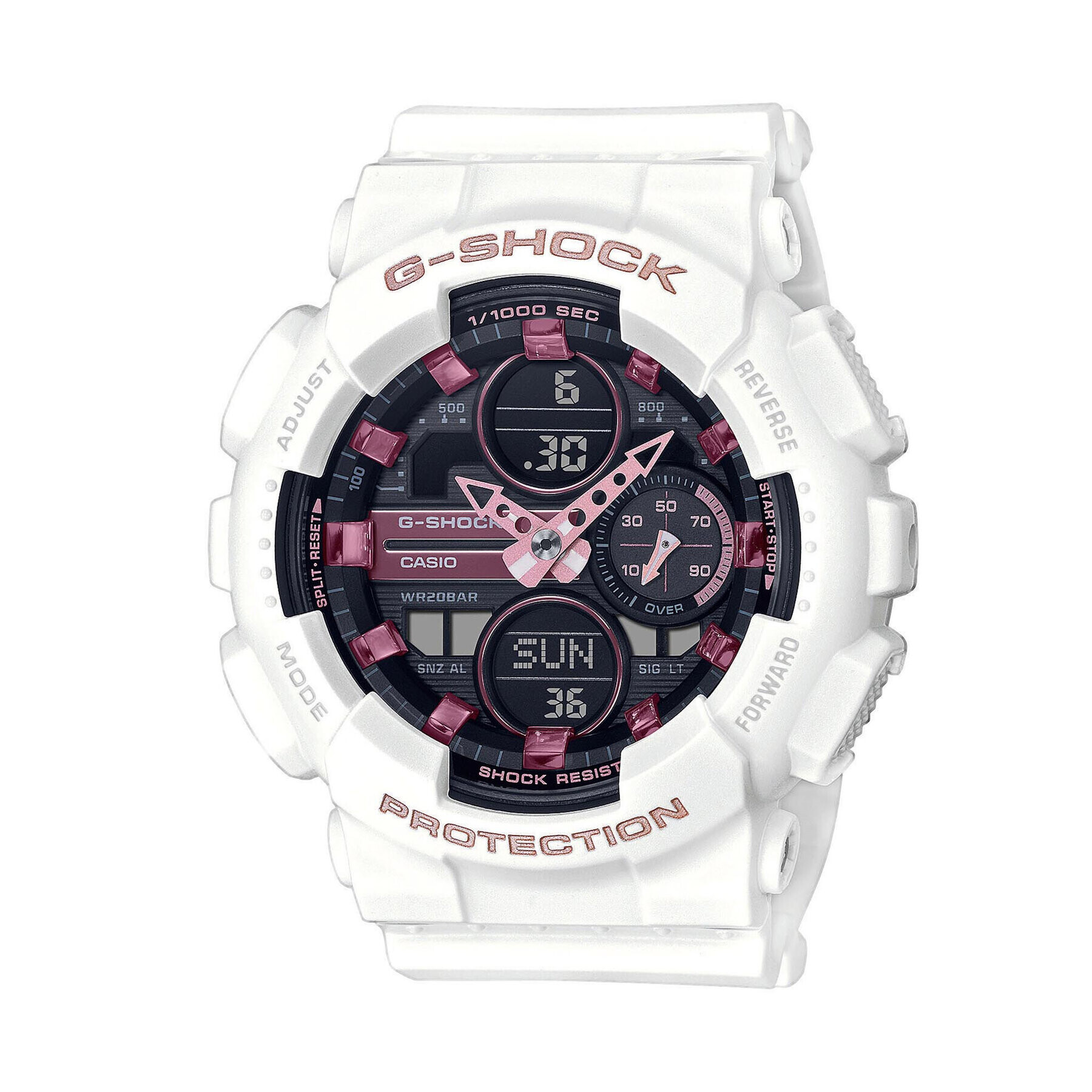 G-Shock Hodinky GMA-S140M-7AER Bílá - Pepit.cz