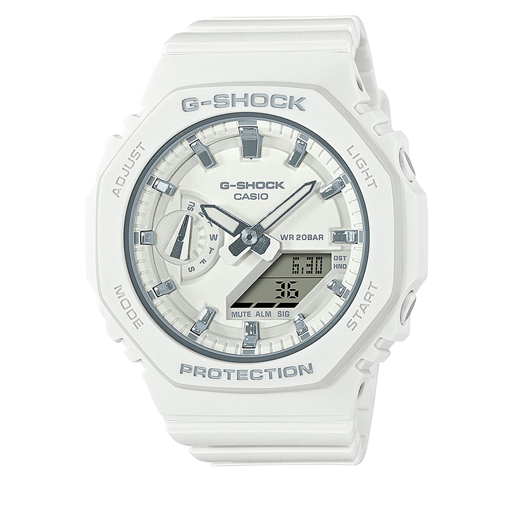 G-Shock Hodinky GMA-S2100-7AER Bílá - Pepit.cz