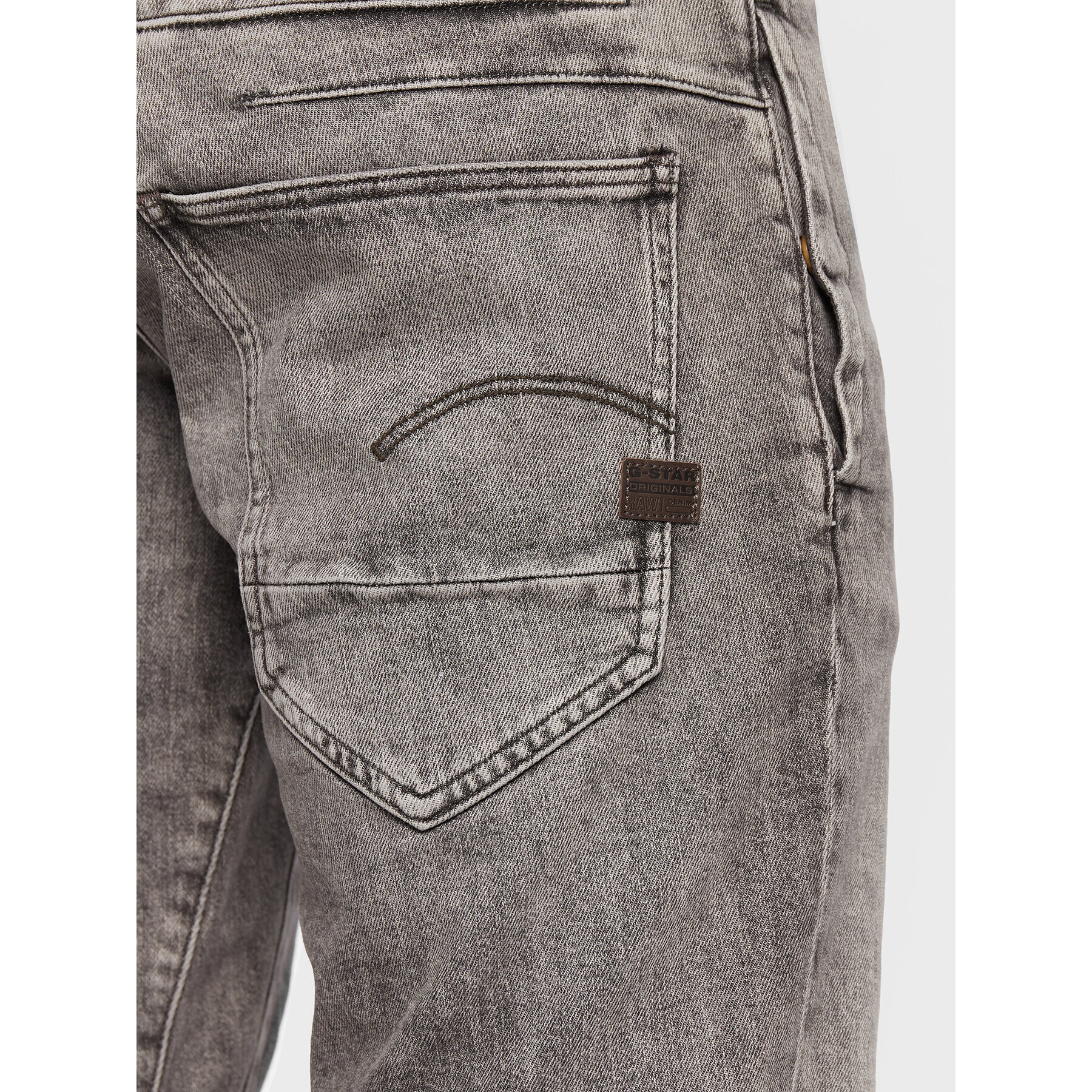 G-Star Raw Džínové šortky D-Staq 3D D10064-C909-C762 Šedá Regular Fit - Pepit.cz